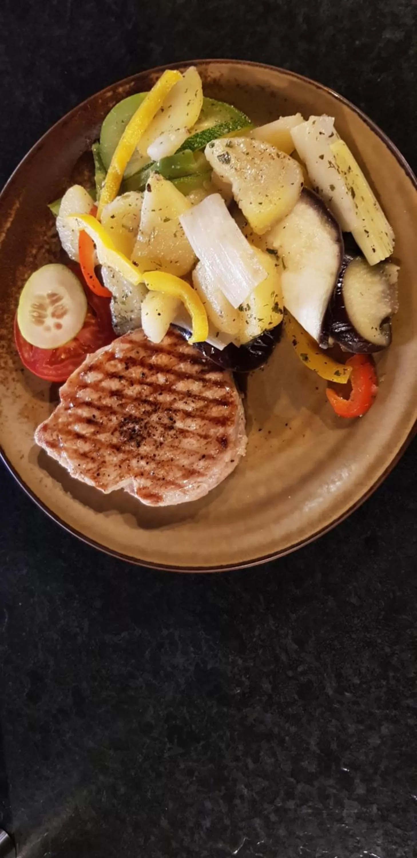 Food and drinks in Adler Gaststube Hotel Biergarten