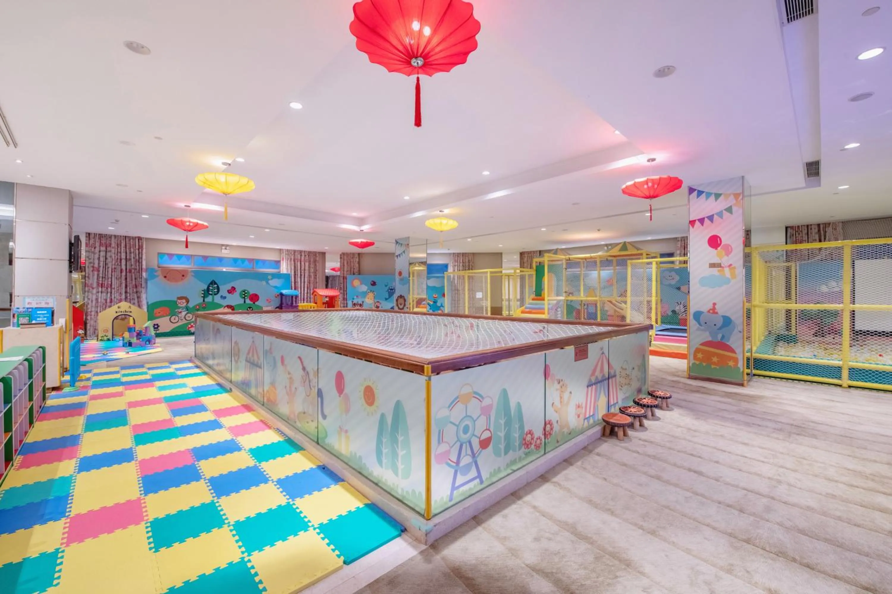 Children play ground in Mission Hills Hotel Resorts Dongguan