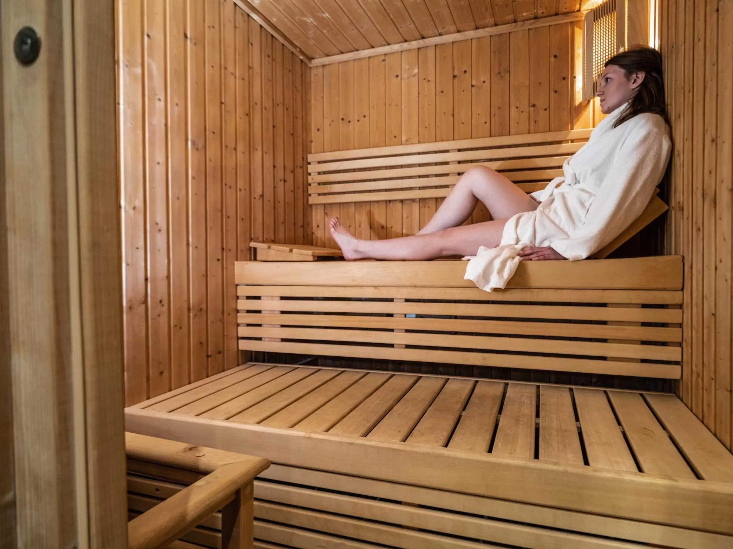 Sauna in Hotel Villa Rosetta