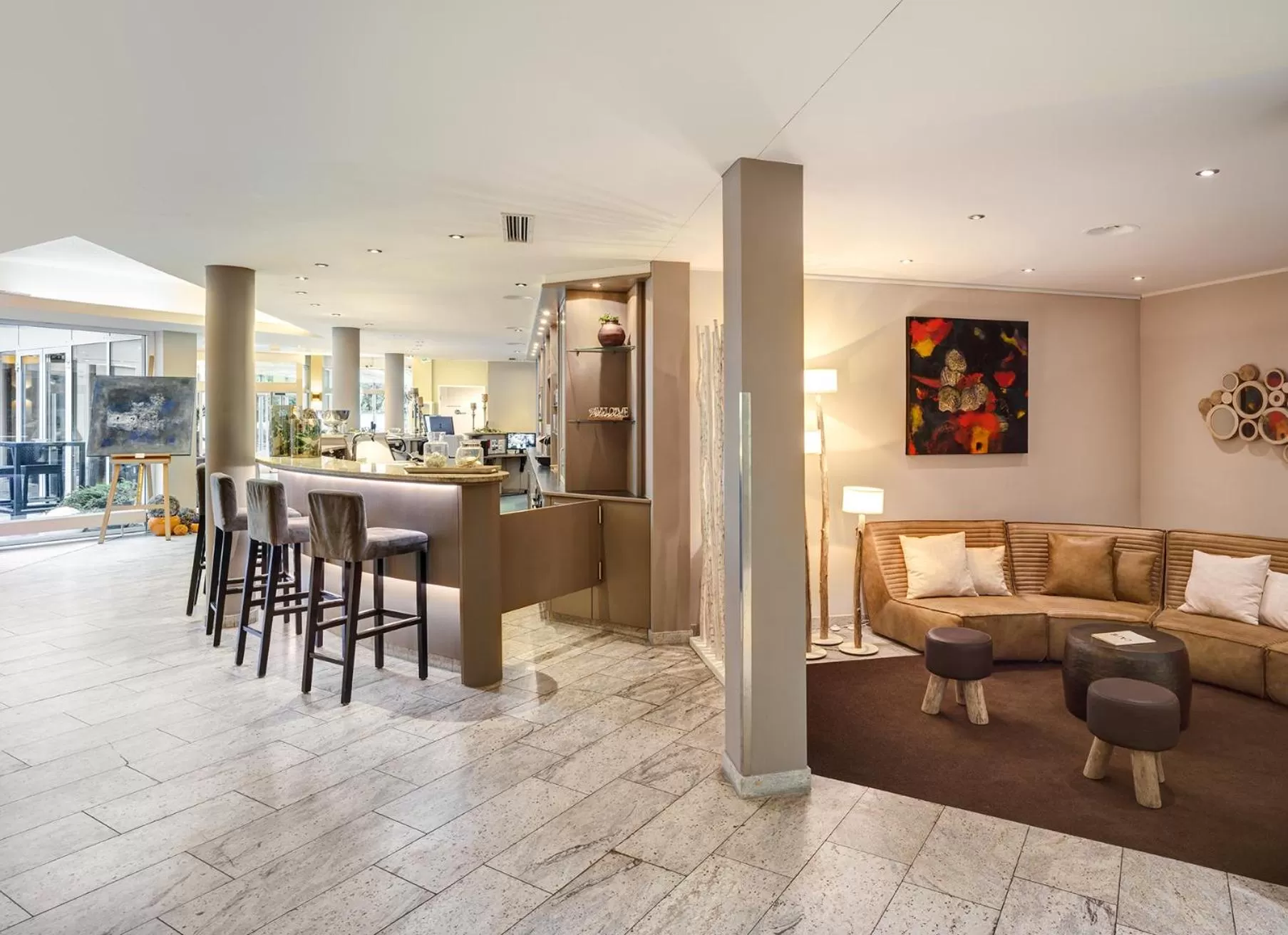 Lounge or bar in Art Hotel Superior