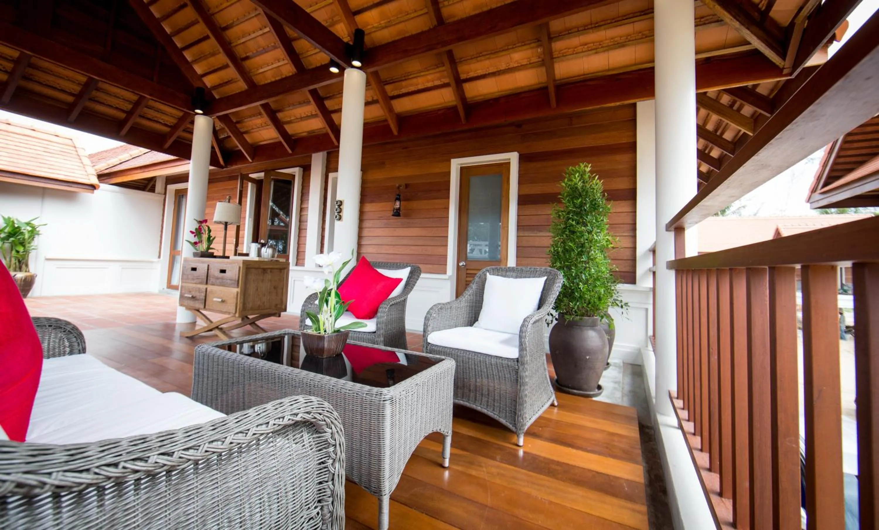 Patio, Seating Area in Le Menara Khao Lak