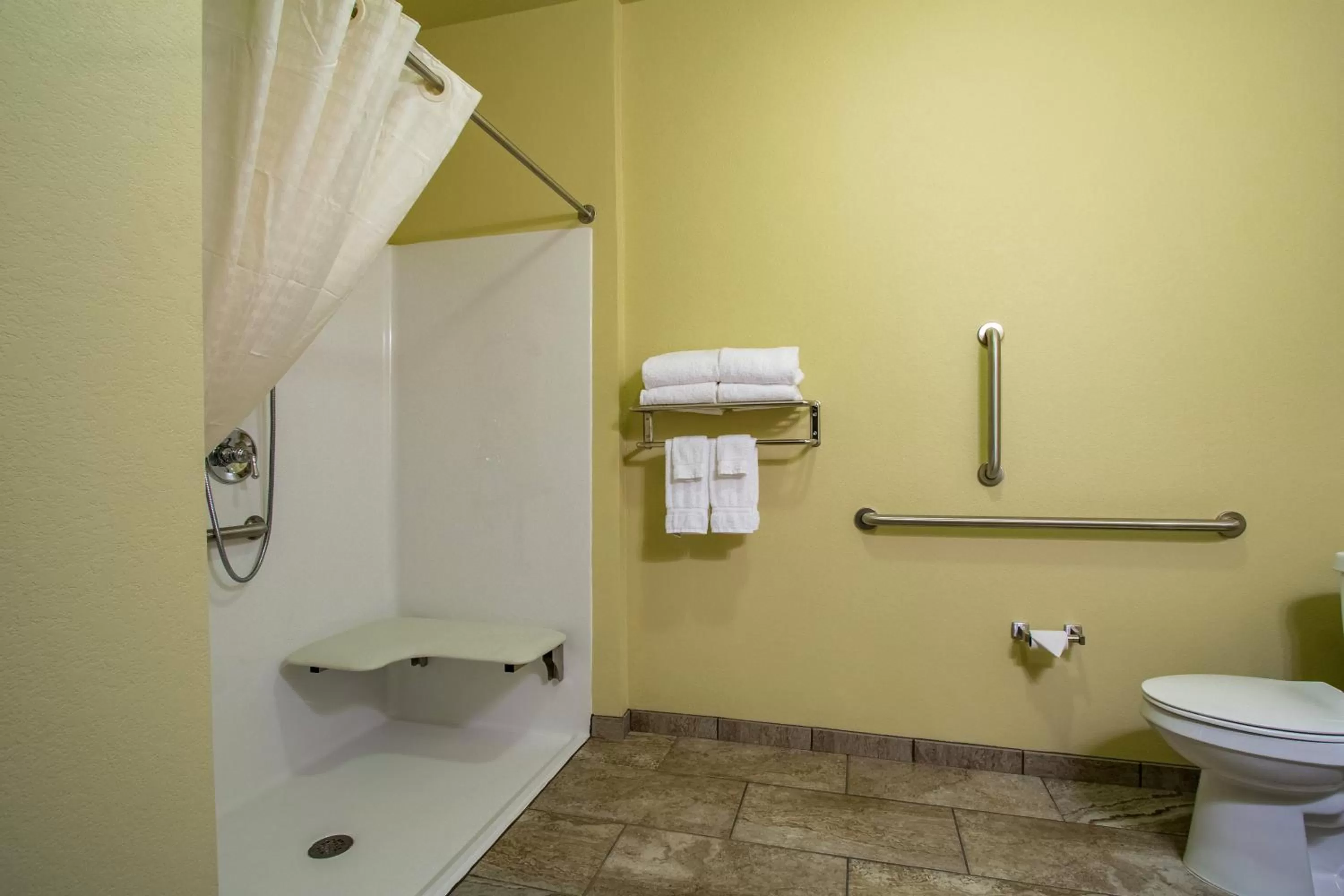 Shower in Cobblestone Hotel & Suites - Orrville