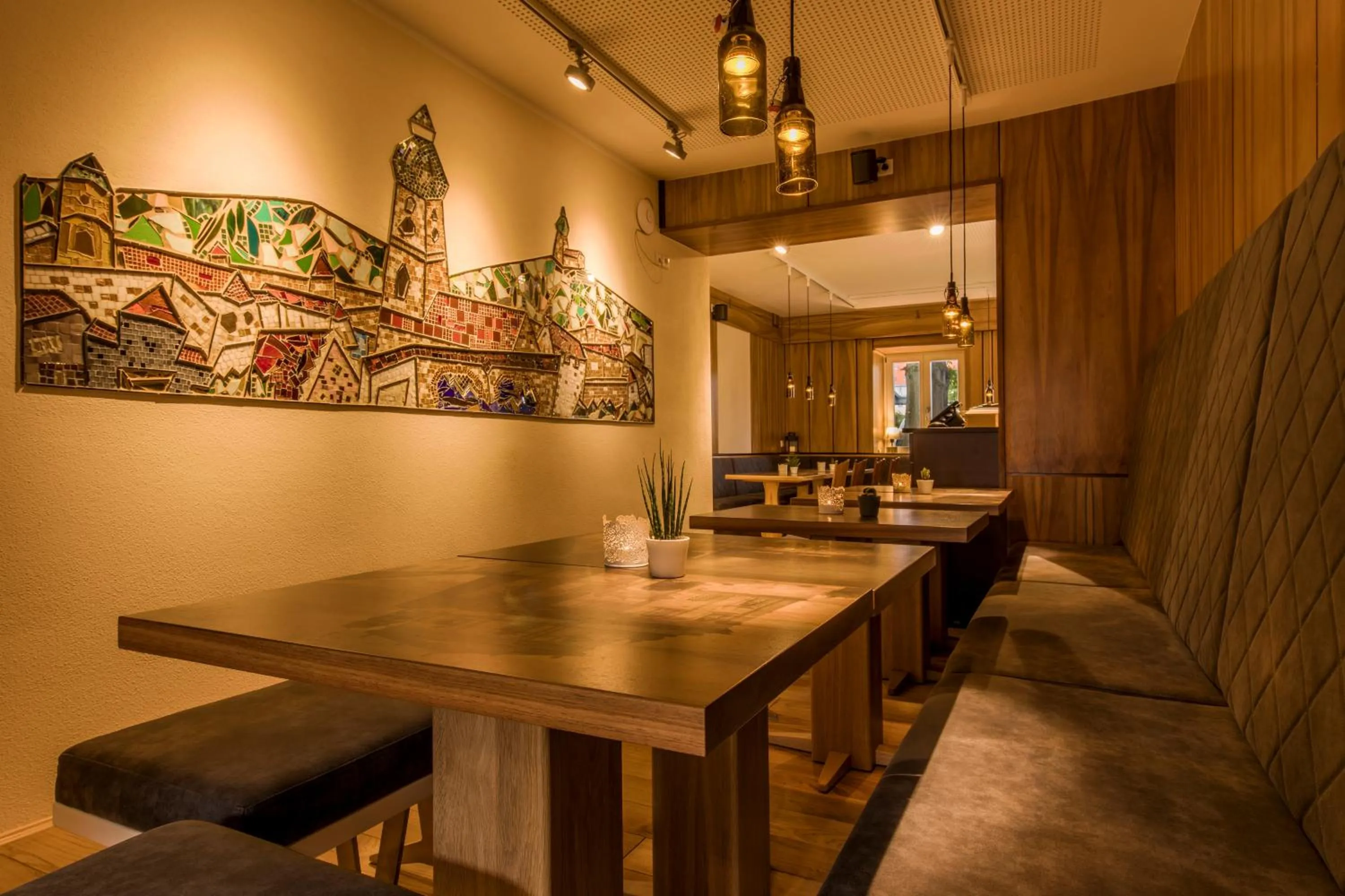 Restaurant/places to eat in Hotel Brunner