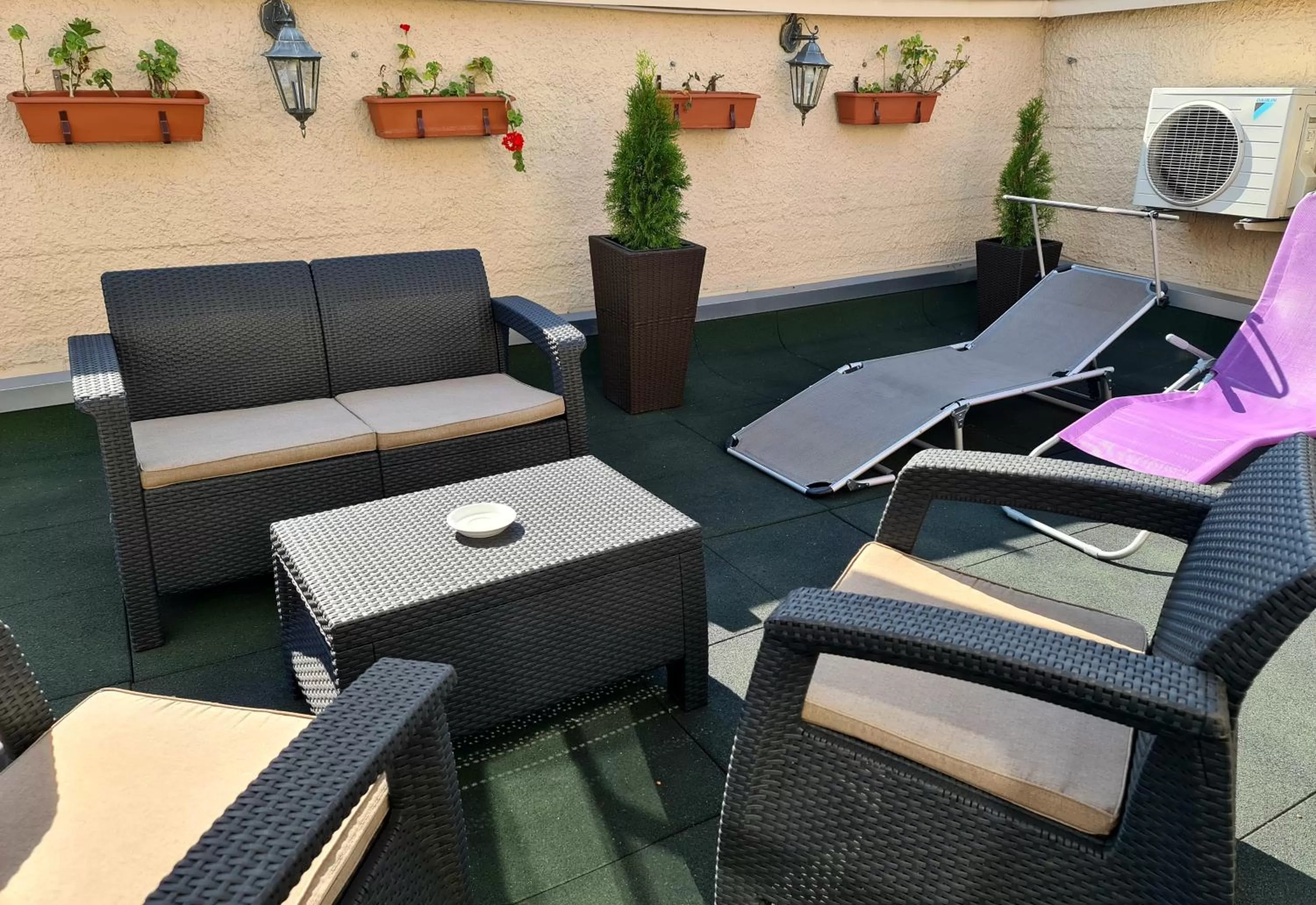 Balcony/Terrace in Petra Hotel