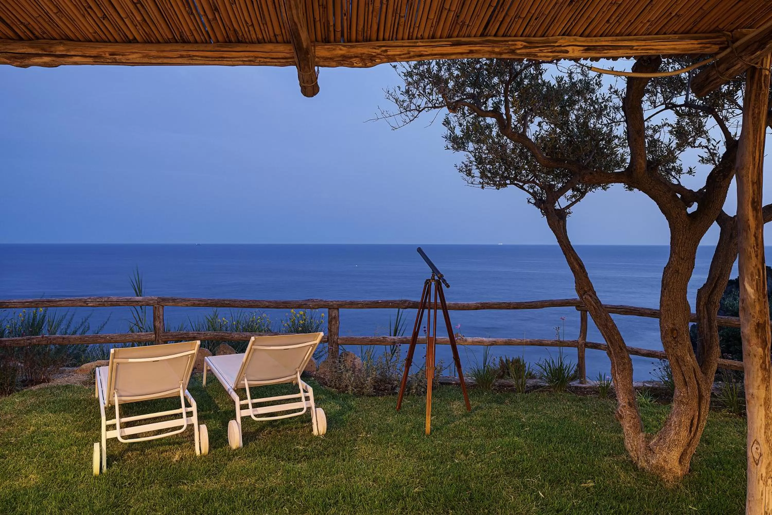Patio in Costa Del Capitano Seaside Villas