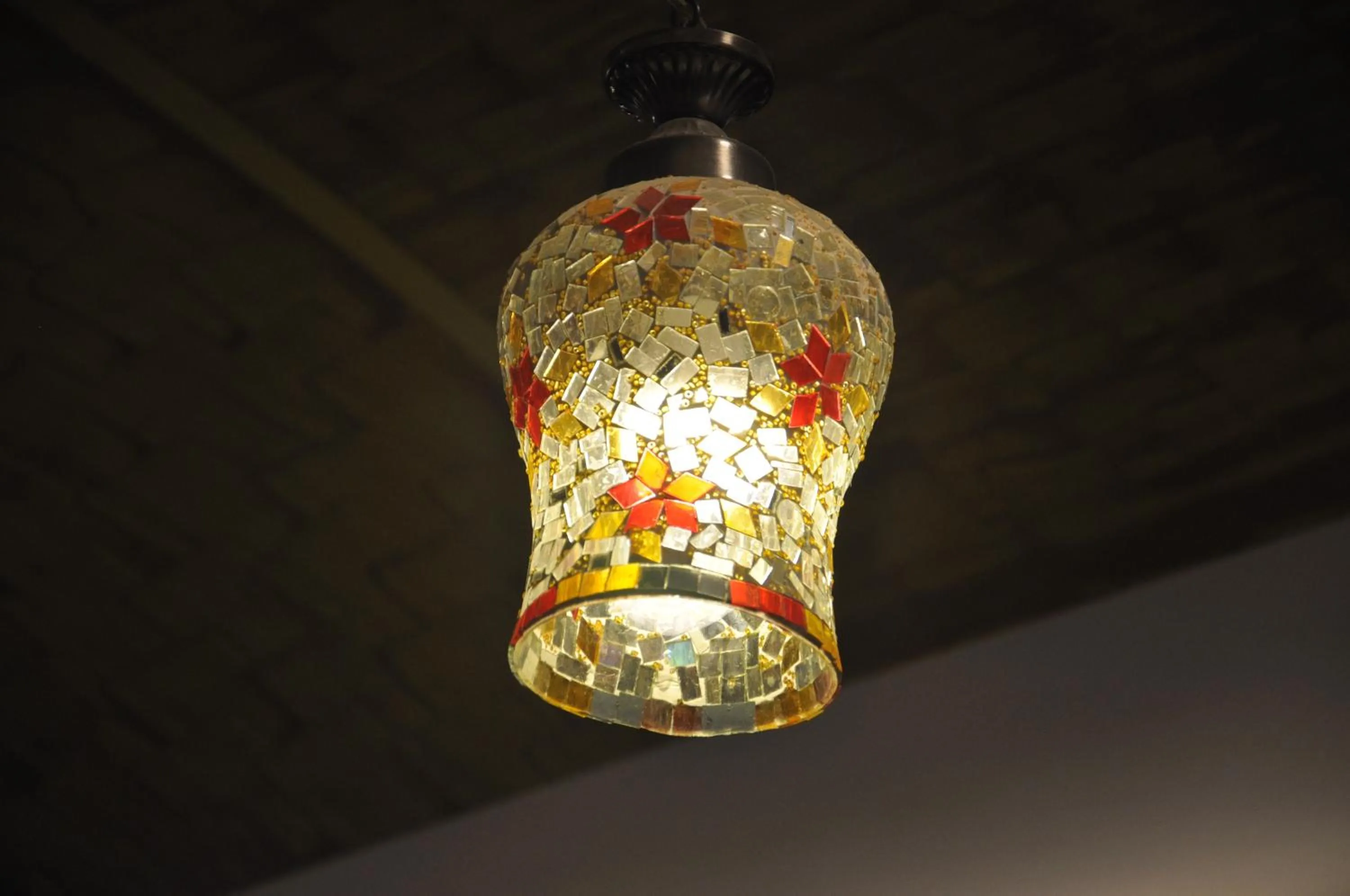 Decorative detail in Nahar Singh Haveli