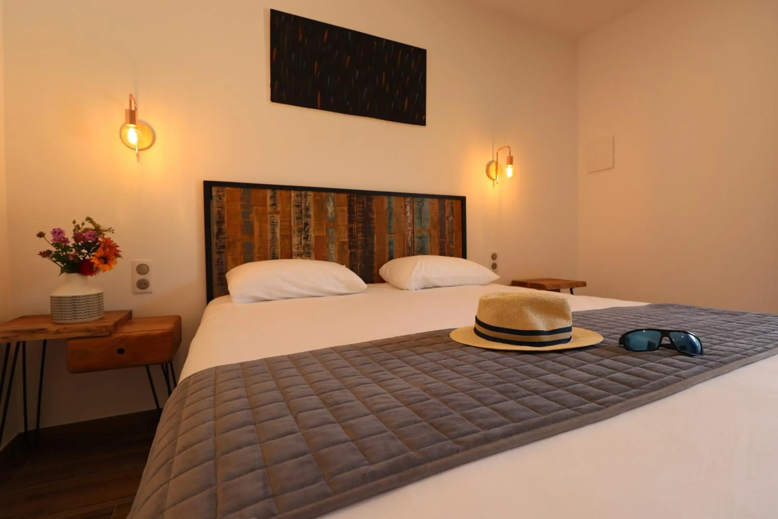 Double Confort Room with Terrace in Hôtel Padolo Double Confort Room with Terrace in Hôtel Padolo