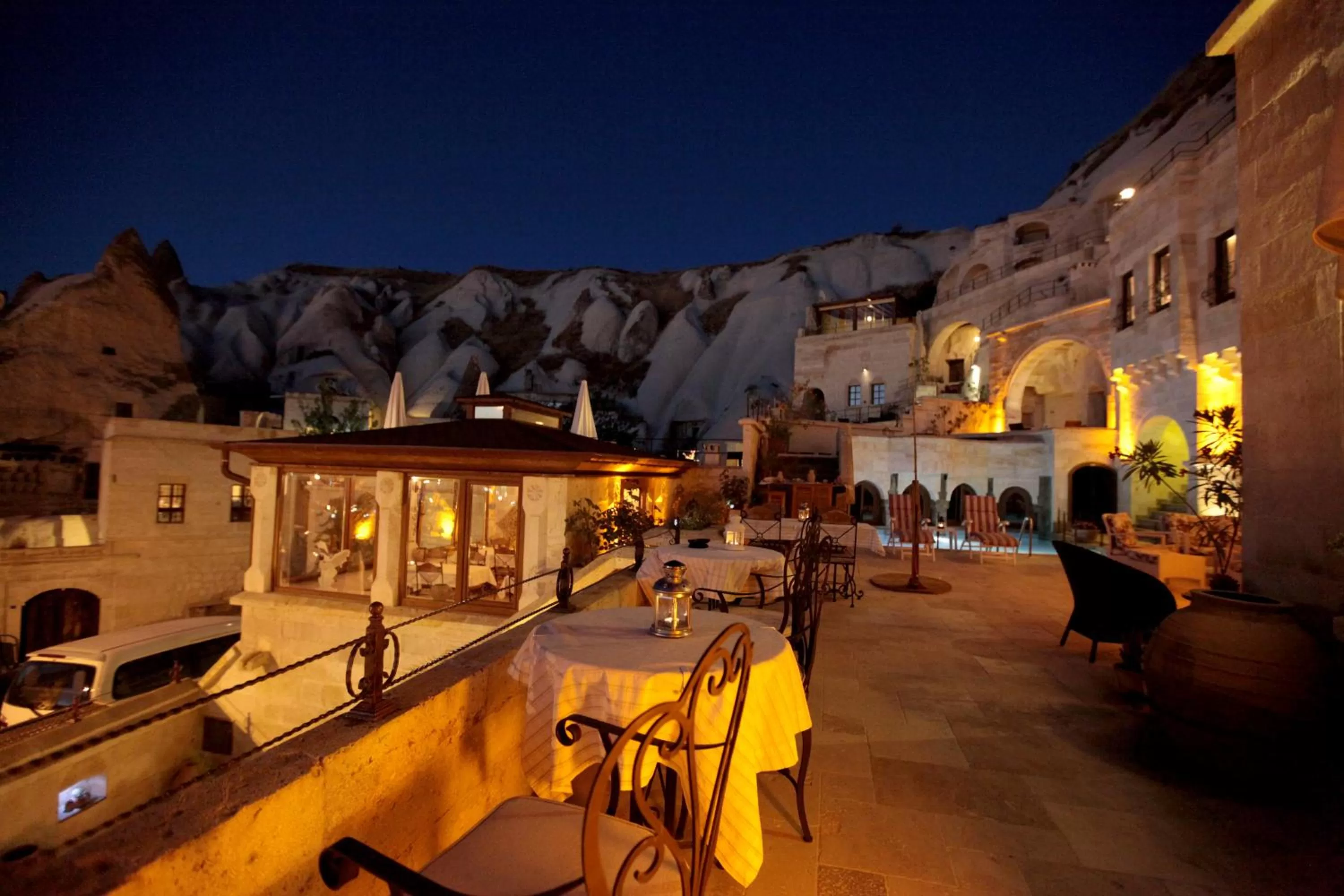 Balcony/Terrace in Miras Hotel