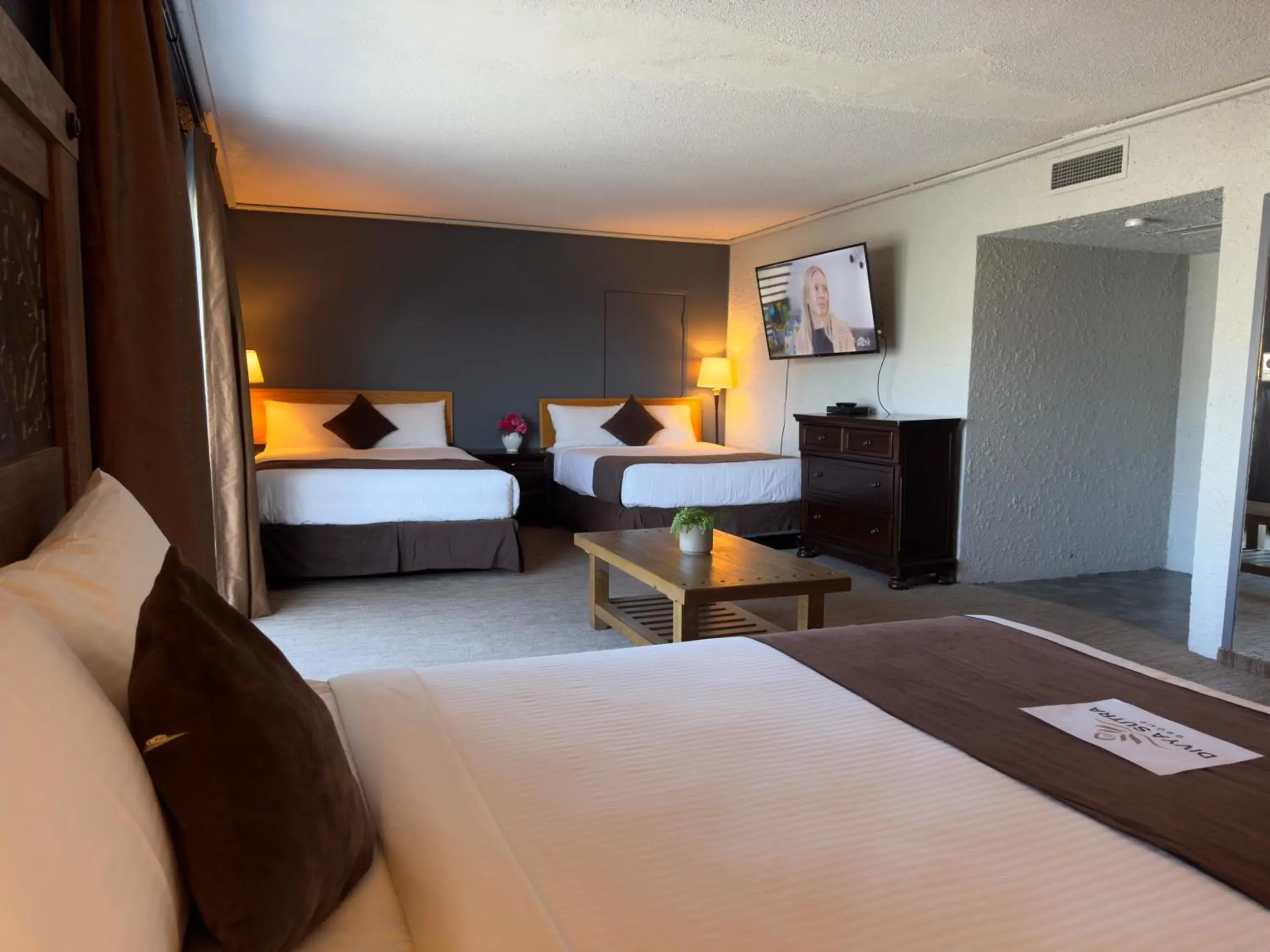 Family Room in Divya Sutra Plaza and Conference Centre, Vernon, BC Family Room in Divya Sutra Plaza and Conference Centre, Vernon, BC