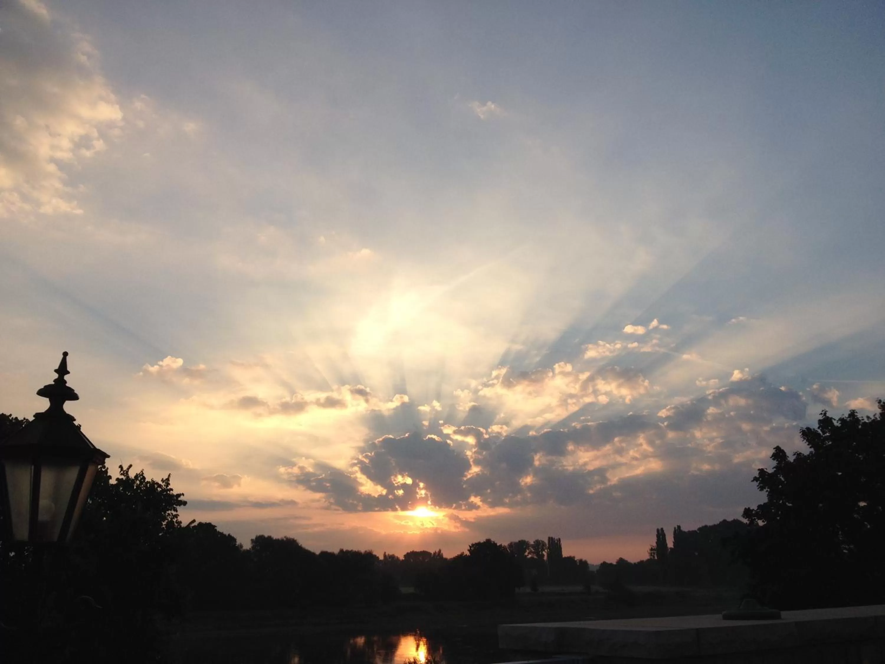 Natural Landscape in Pension Villa Else