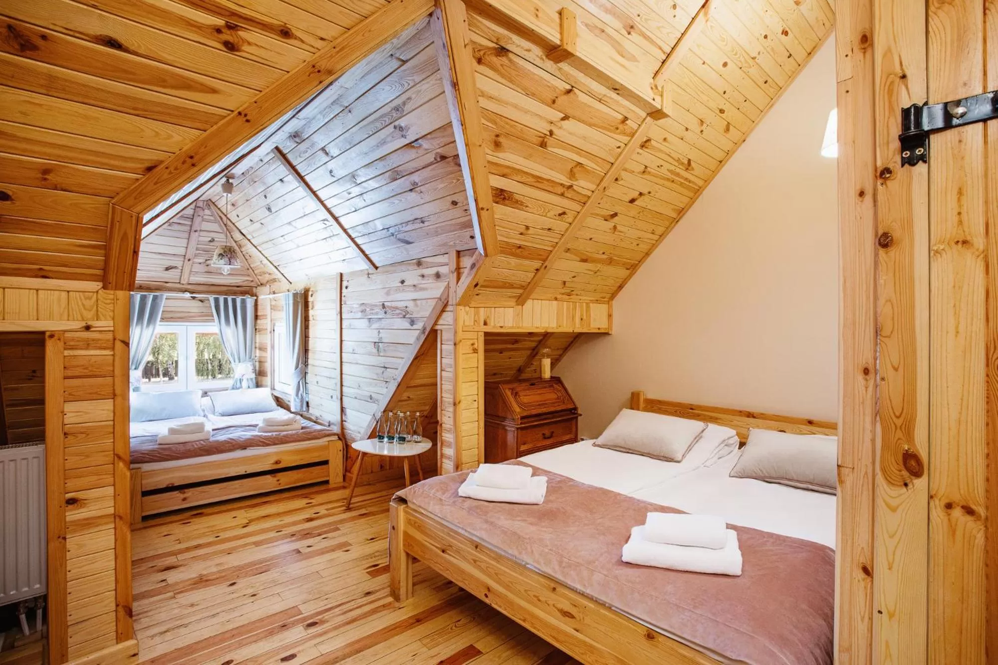 Bed in Skansen Bicz Resort