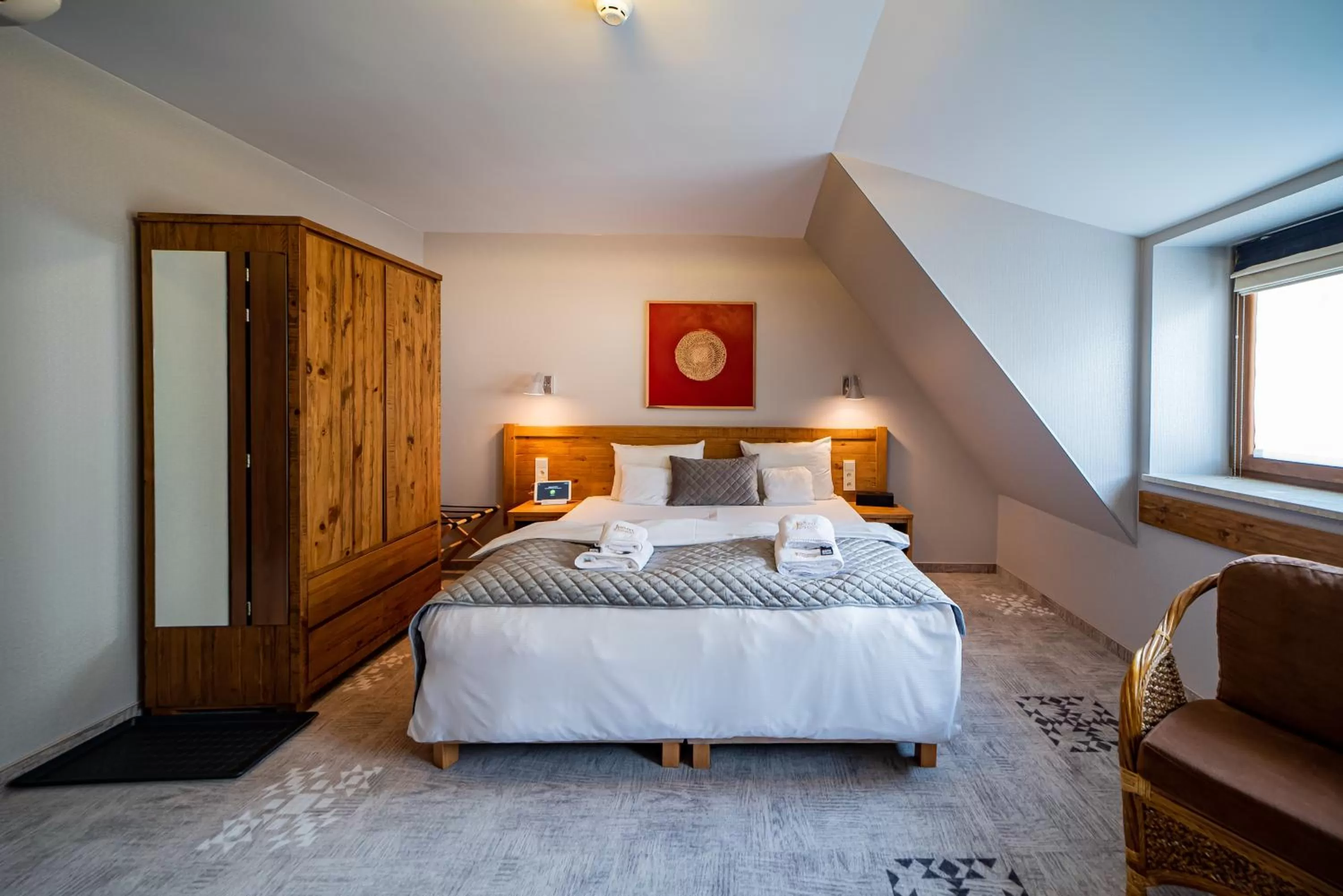 Bed in Hotel Żywiecki Medical SPA & Sport Żywiec