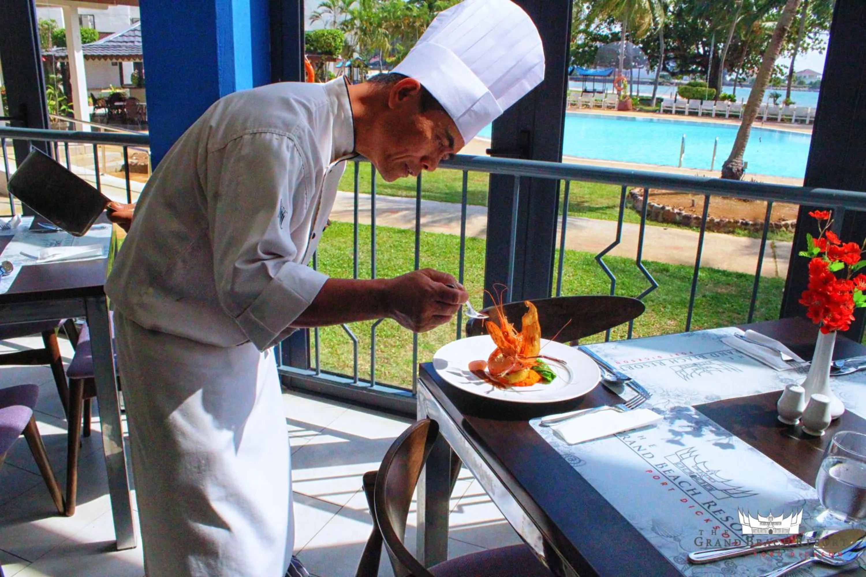 Restaurant/places to eat in The Grand Beach Resort Port Dickson