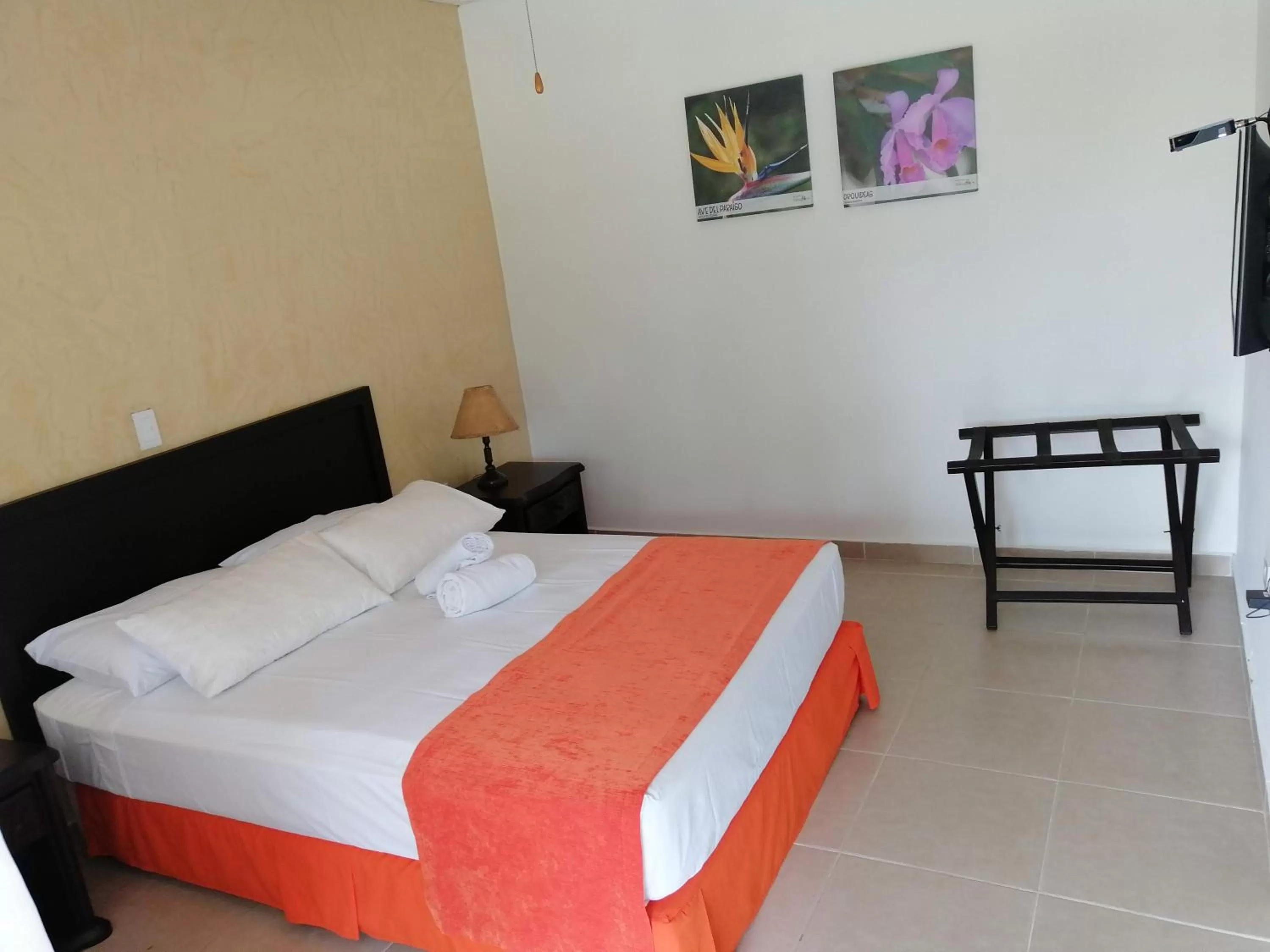 Bed in Hotel campestre La Floresta