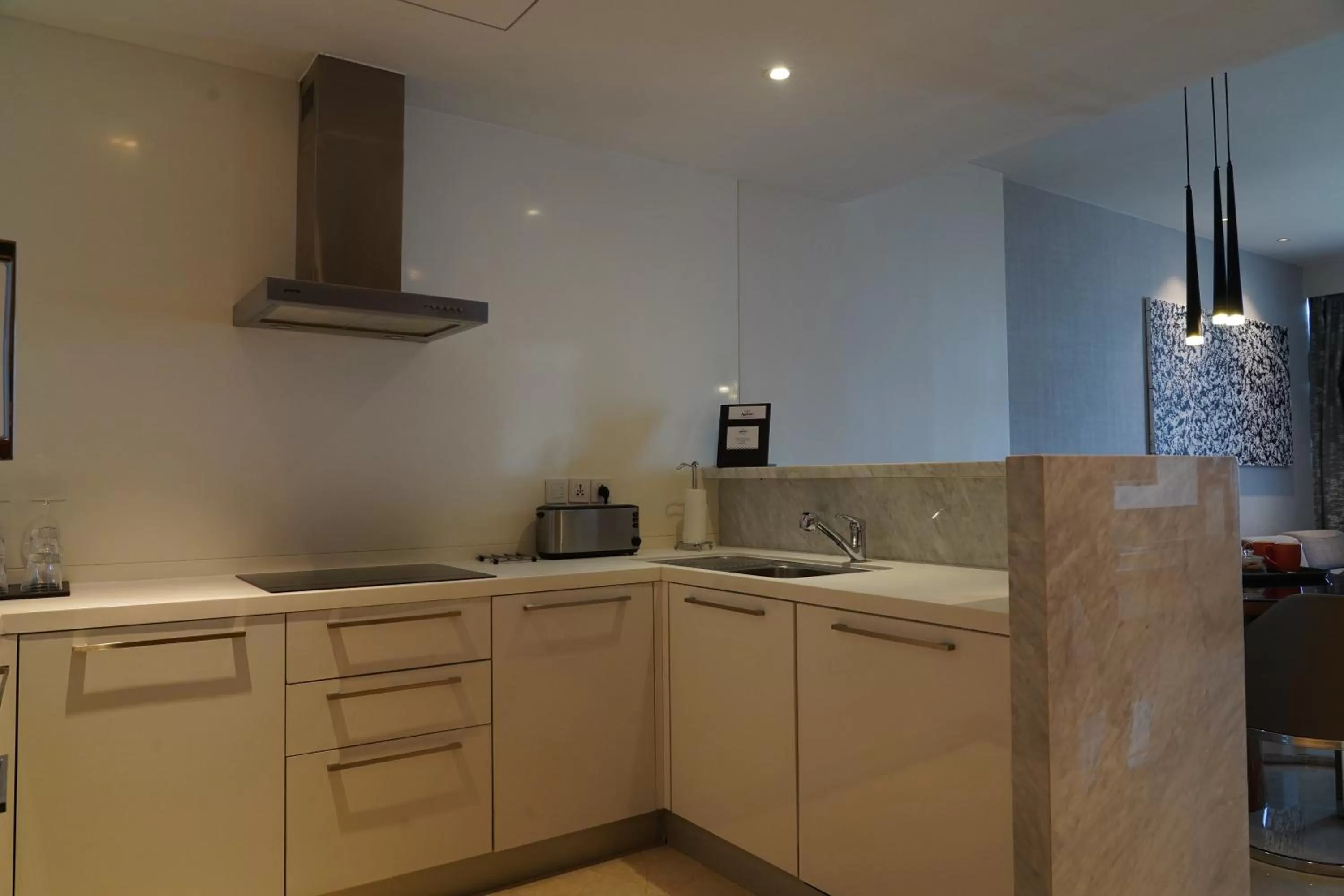 Kitchen or kitchenette in Marriott Executive Apartments Hyderabad