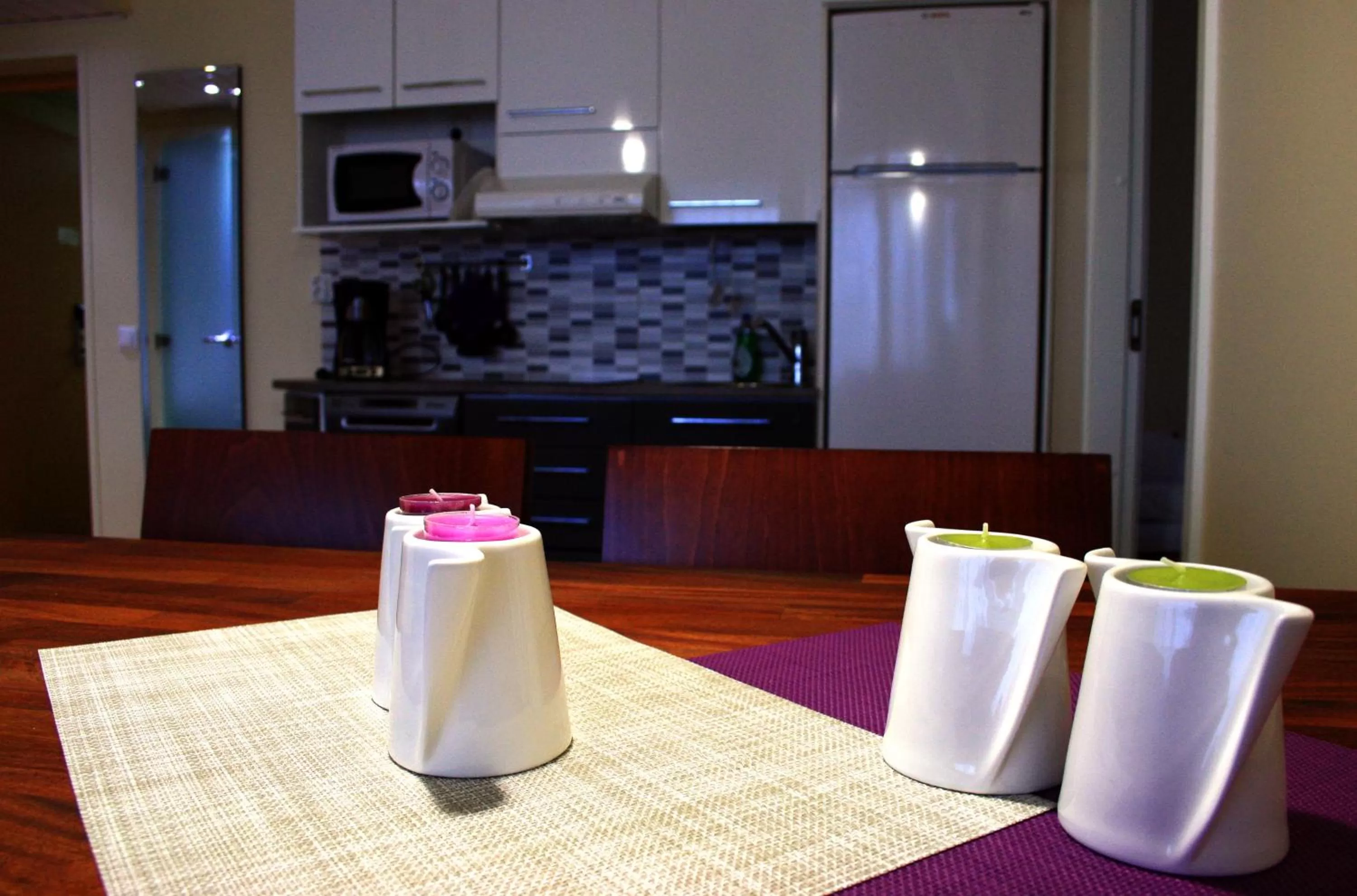 Kitchen or kitchenette in Samantta Hotel & Restaurant