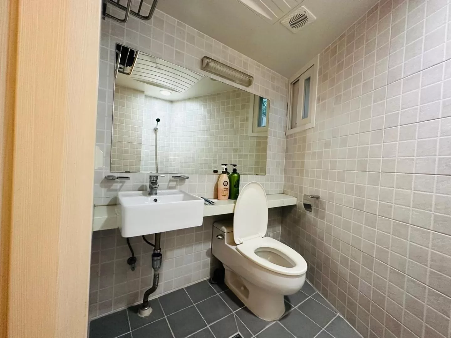 Toilet, Bathroom in Olive hostel R(Residence)