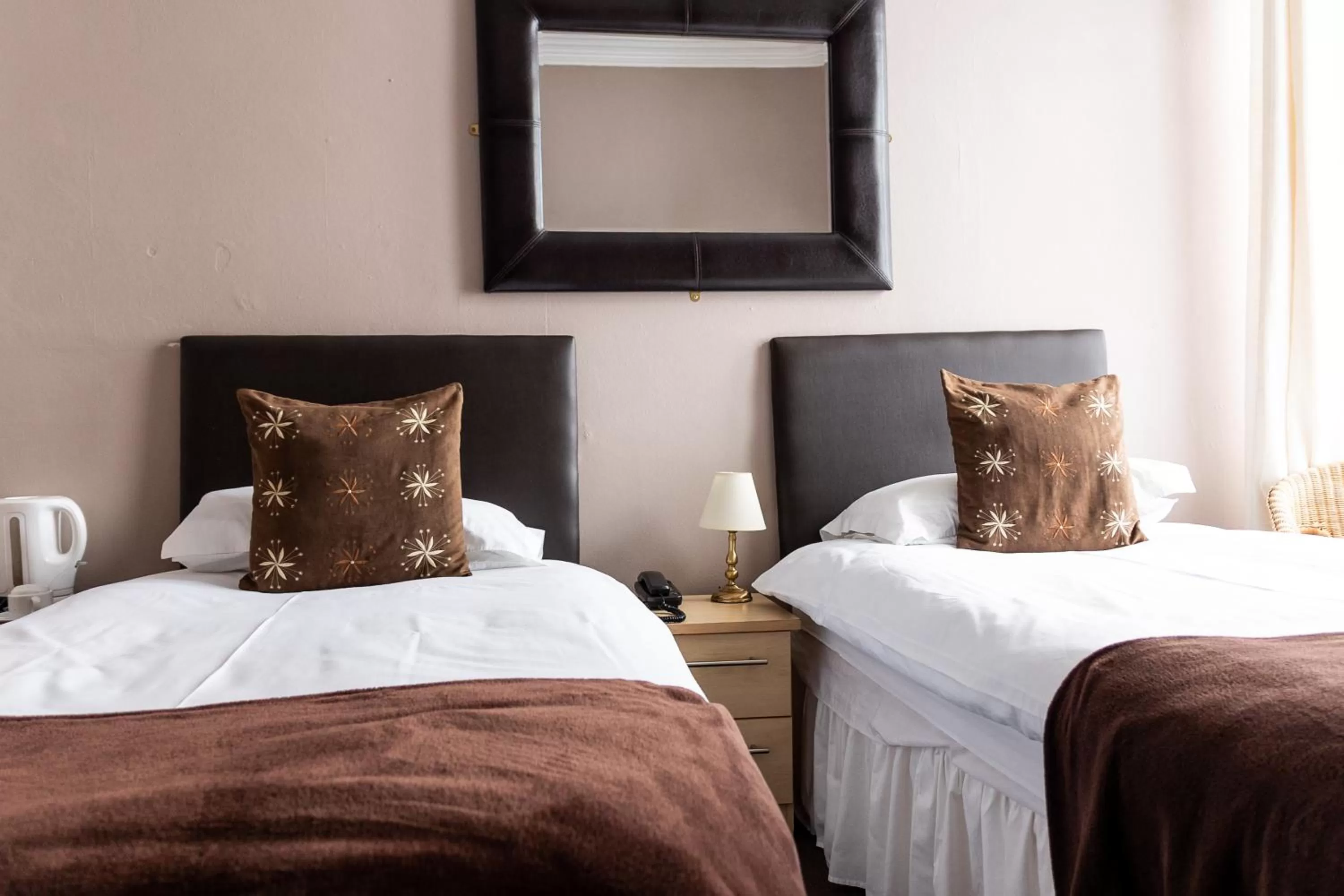 Bed in Carlton Hotel