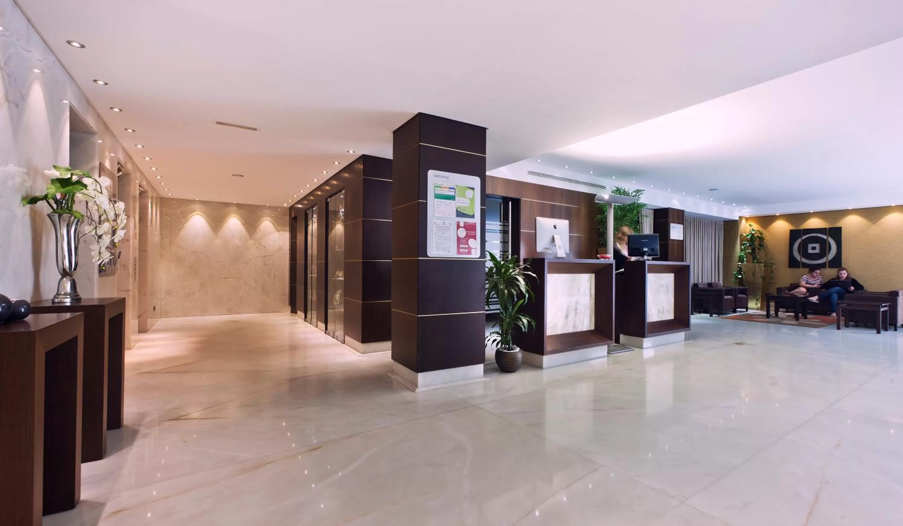 Lobby or reception in Hotel Lux Fatima