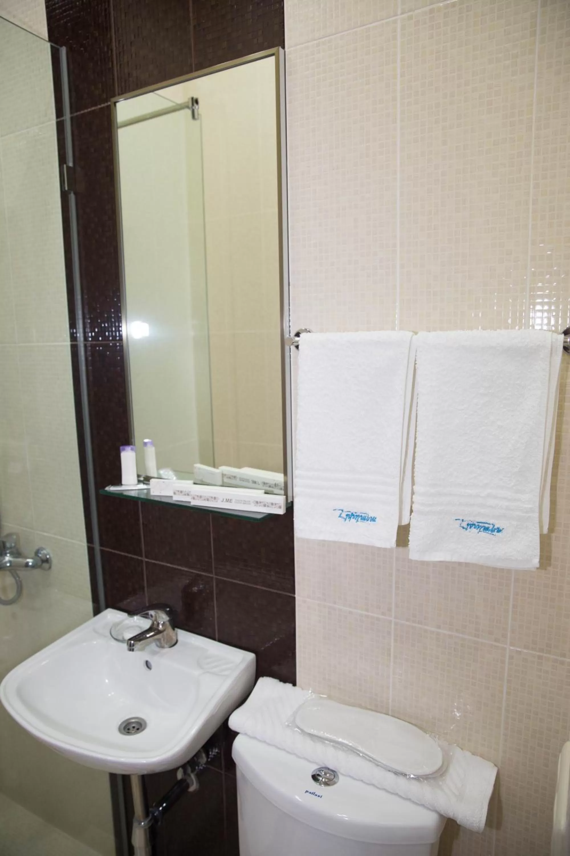 Bathroom in Eridana Hotel