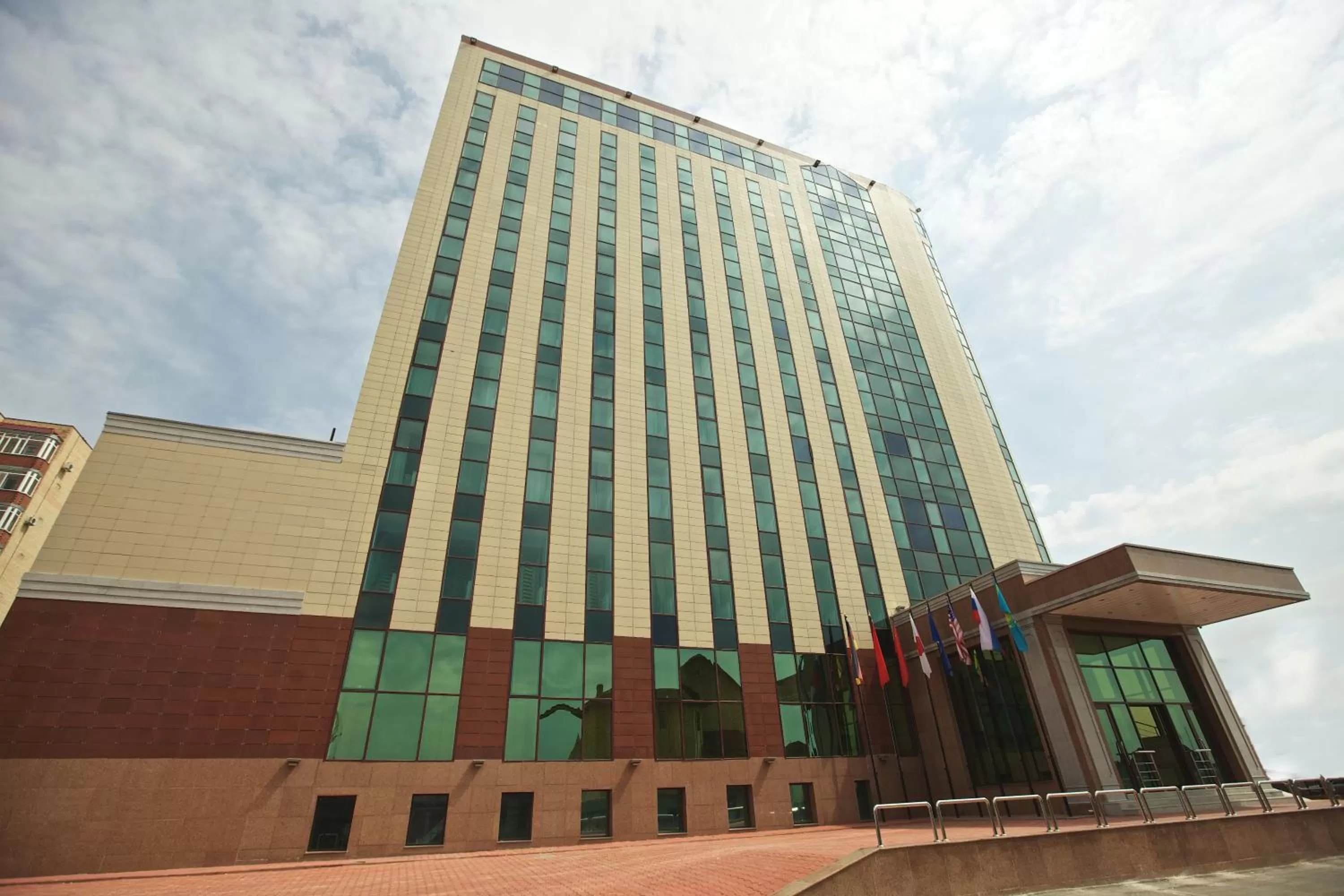 Facade/entrance in Kazzhol Hotel Astana