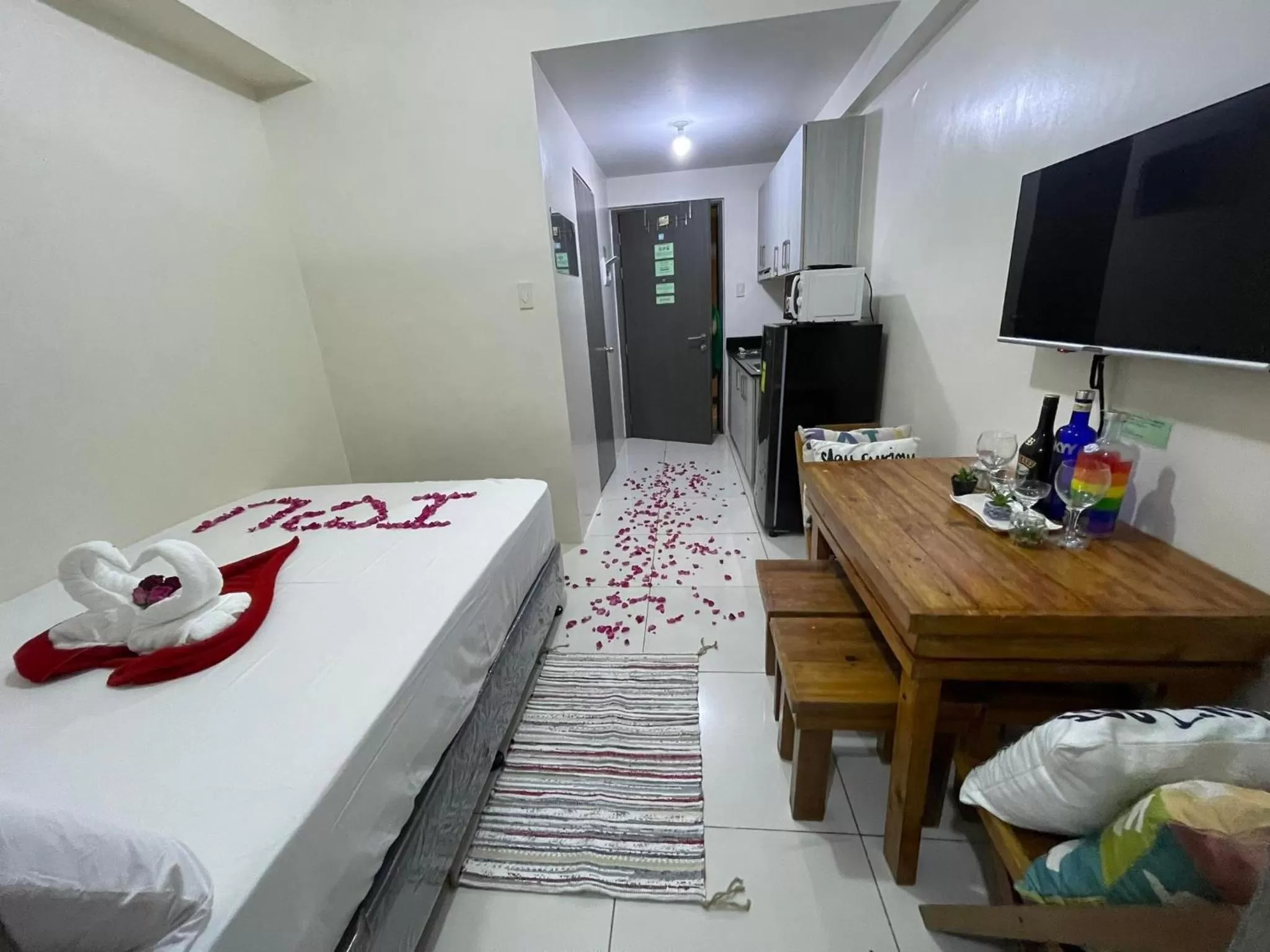 Bed in Green Residences Staycation by PBYY