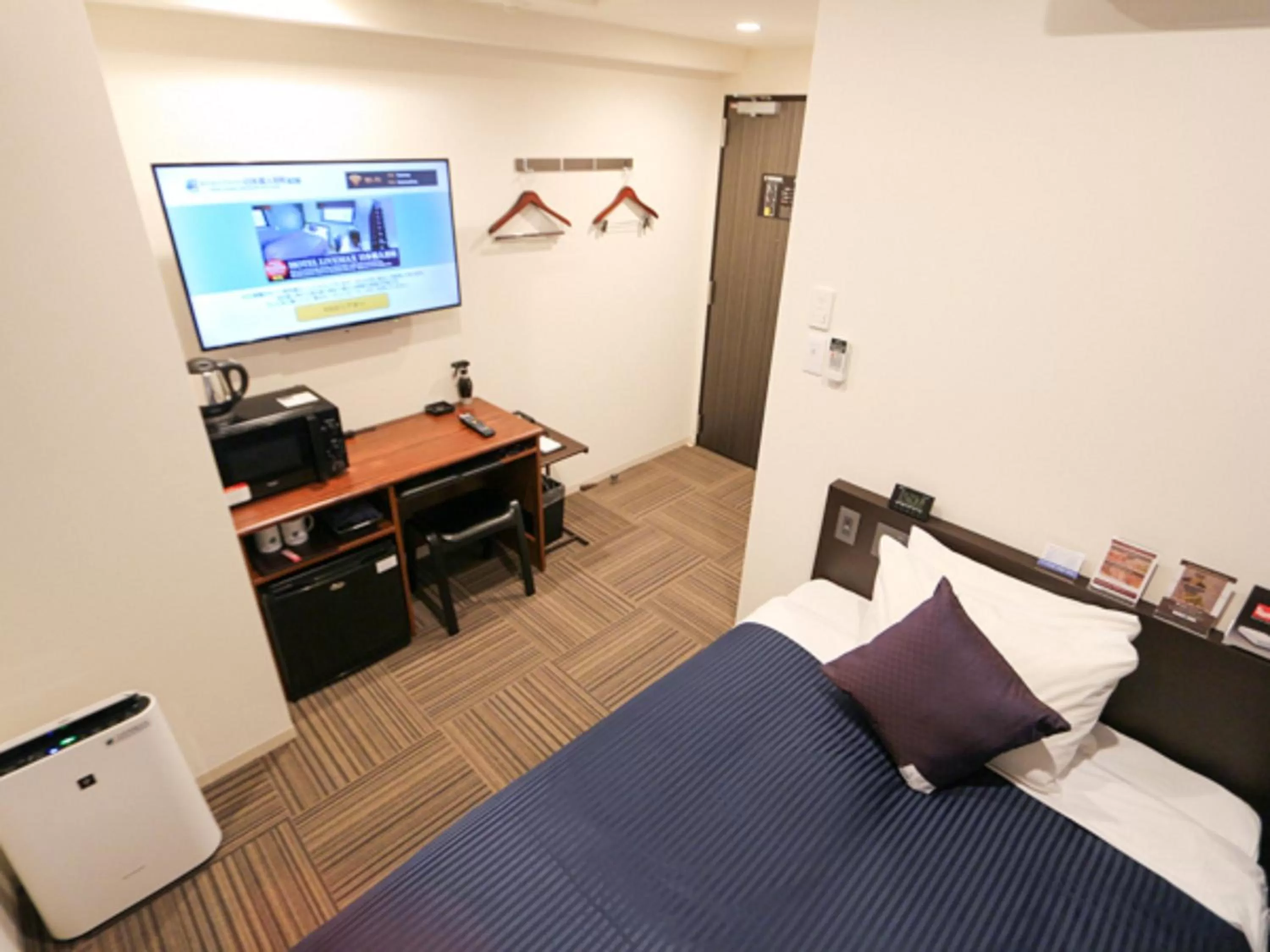 Photo of the whole room, Bed in HOTEL LiVEMAX Nihonbashi Ningyocho