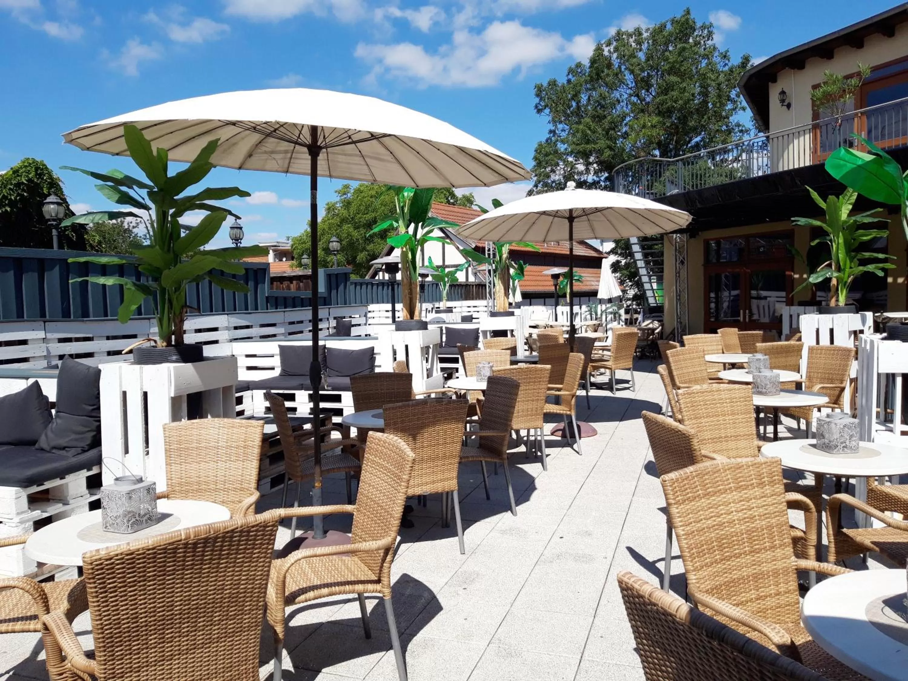 Balcony/Terrace in Hotel Schwarzer Adler Stendal