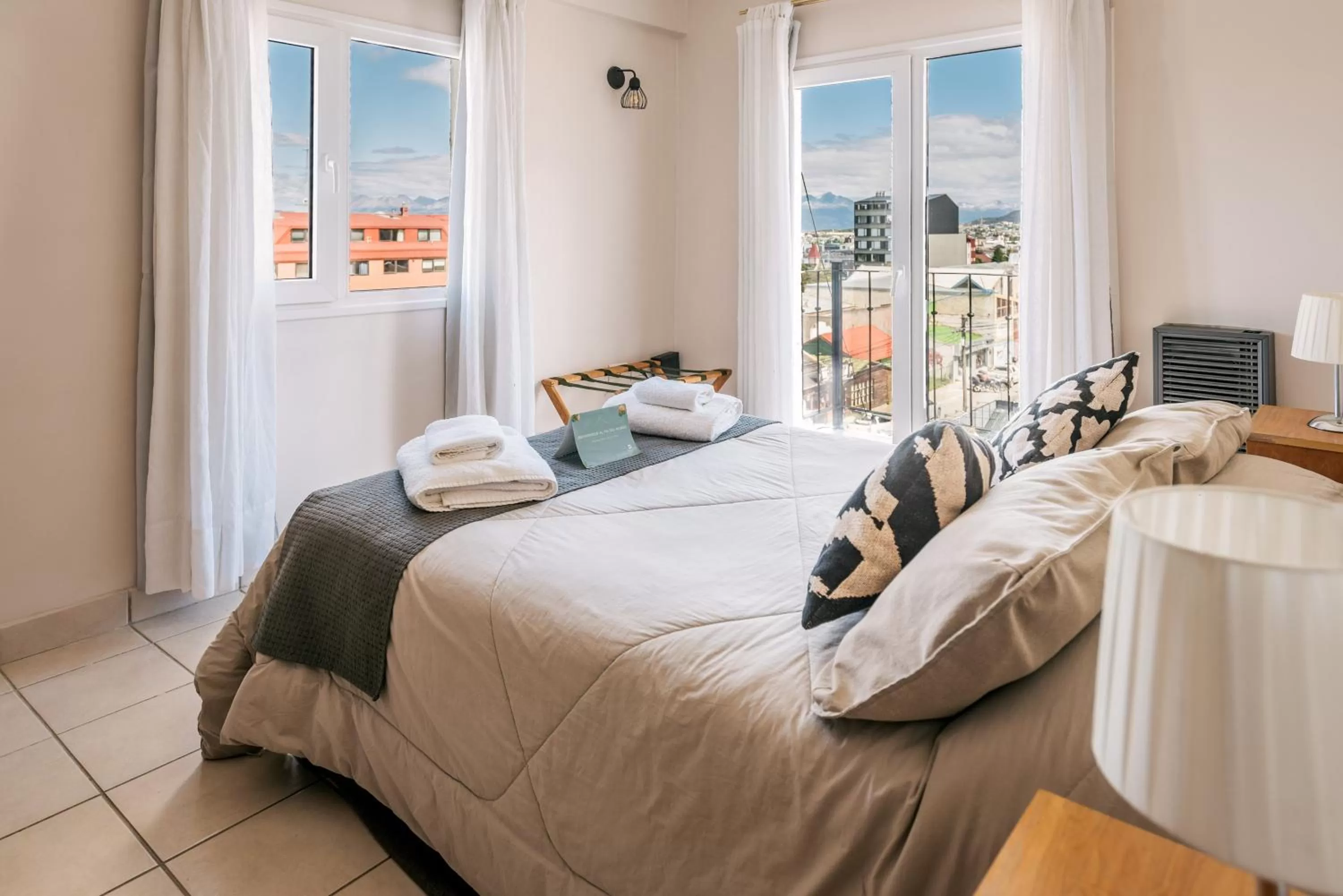 Bed in Riviera Fueguina Apartments