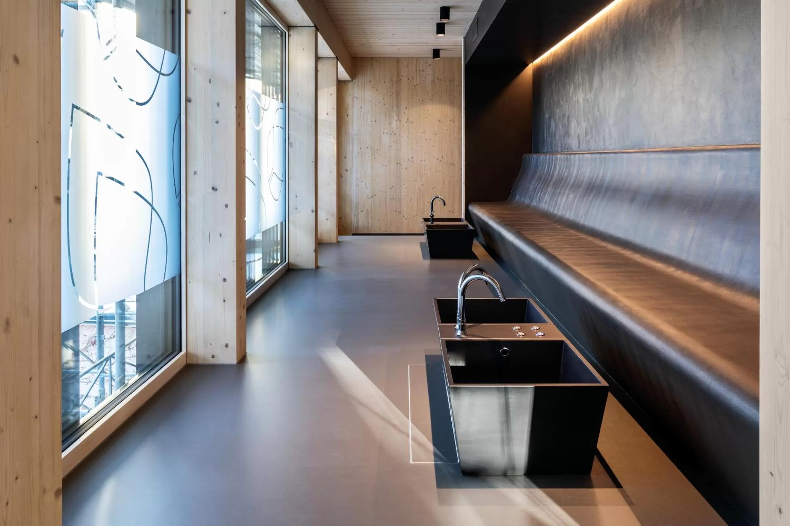 Spa and wellness centre/facilities in Romantik Hotel Schweizerhof & Spa Flims