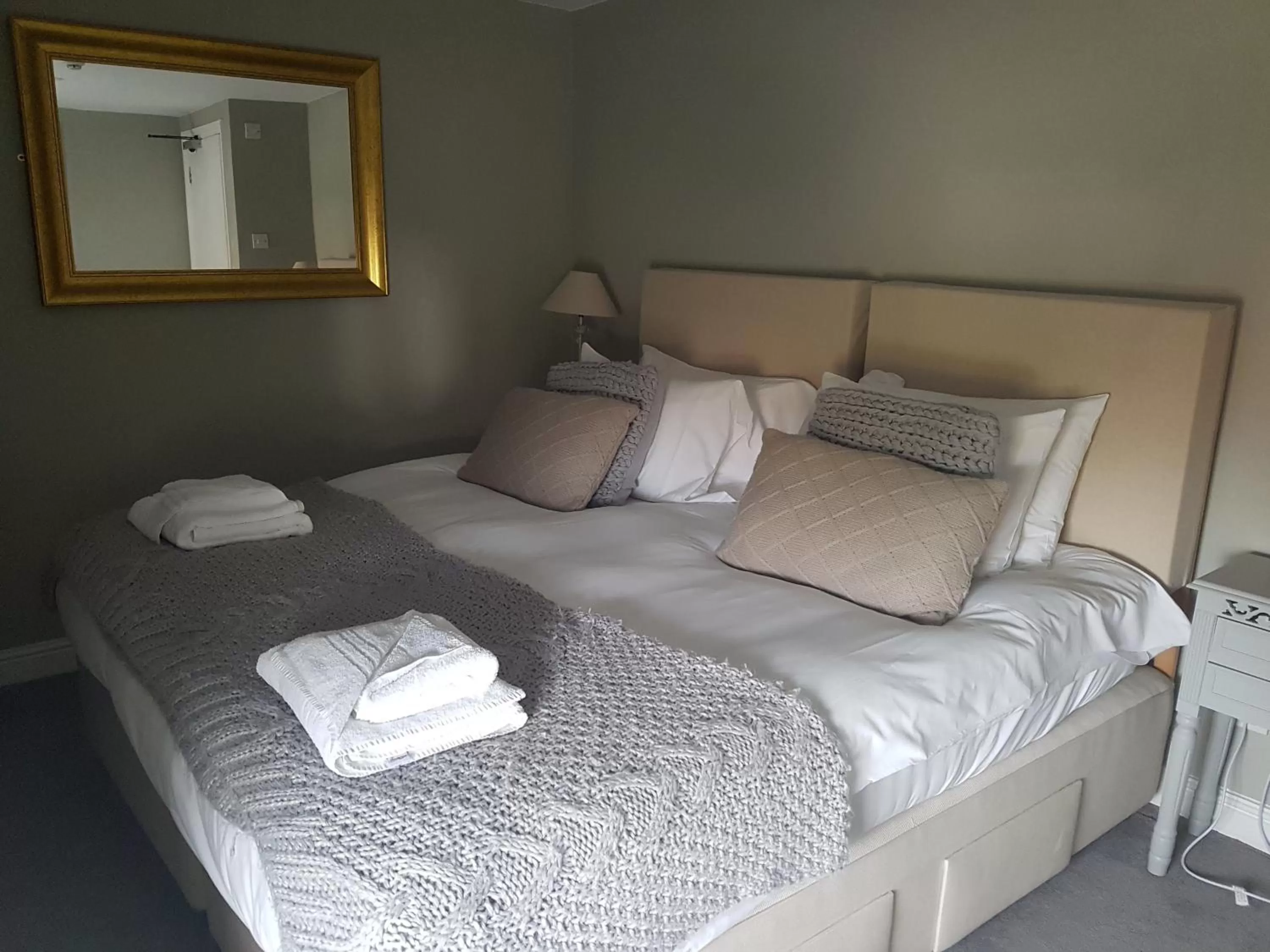 Bed in The Angel Inn