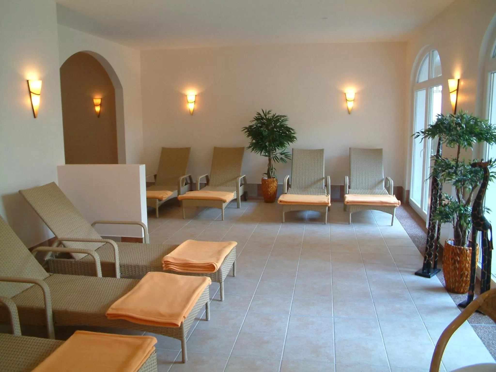 Seating area in Hotel Aselager Mühle