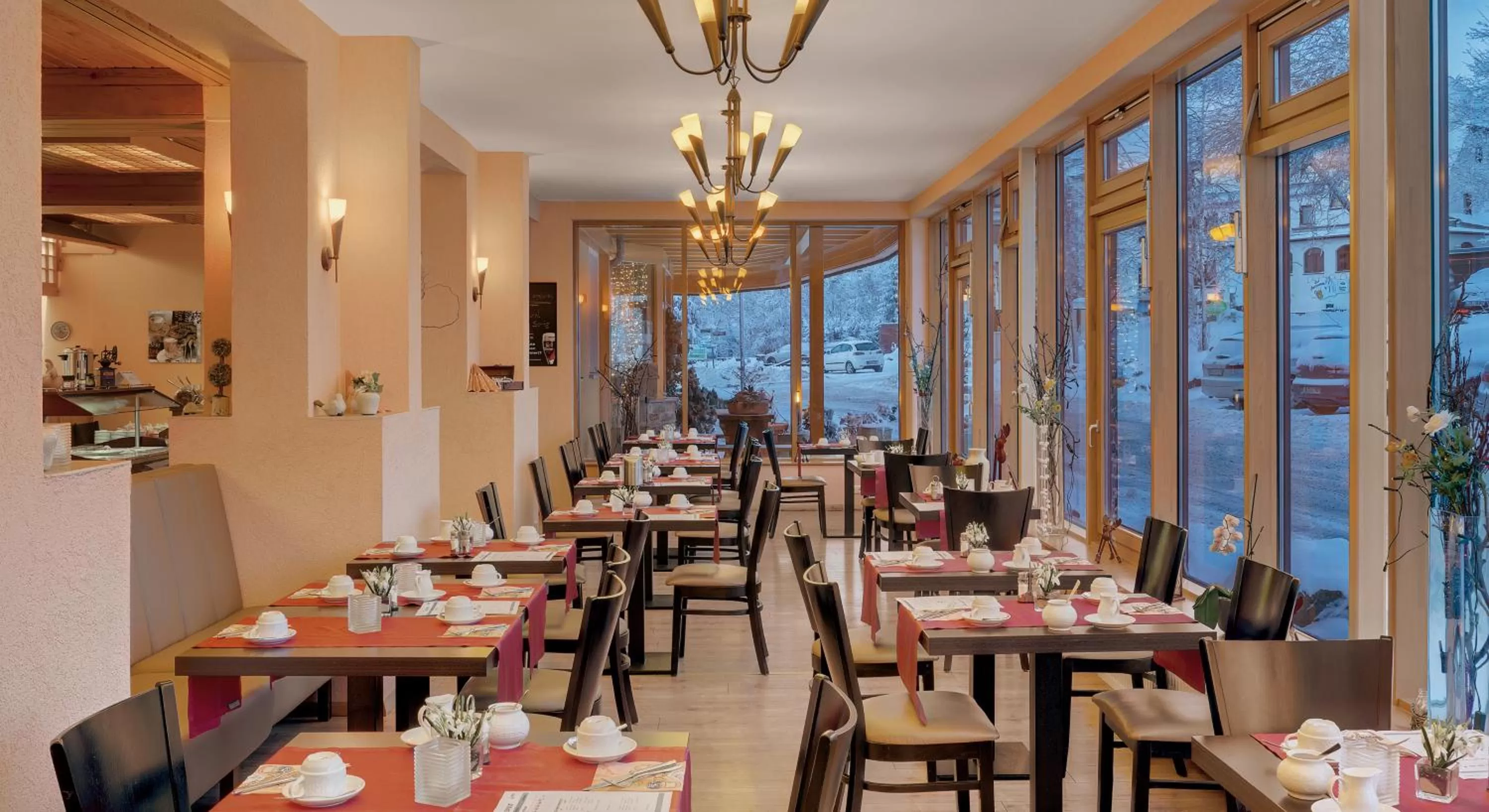 Restaurant/places to eat in Schlossberghotel Oberhof