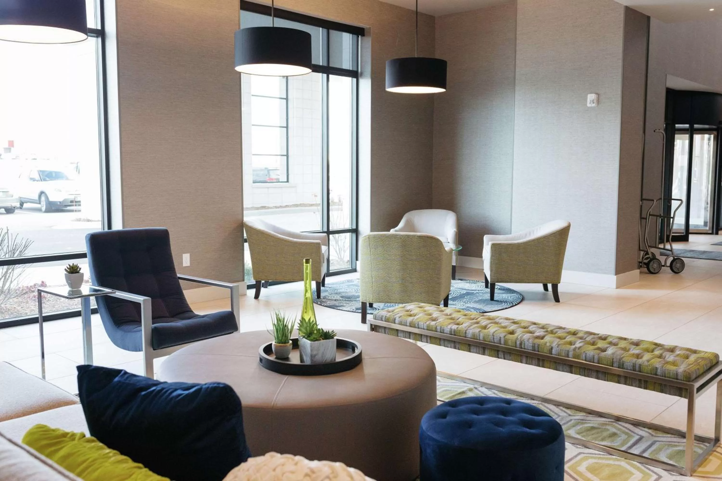 Lobby or reception in Hilton Garden Inn Madison Sun Prairie