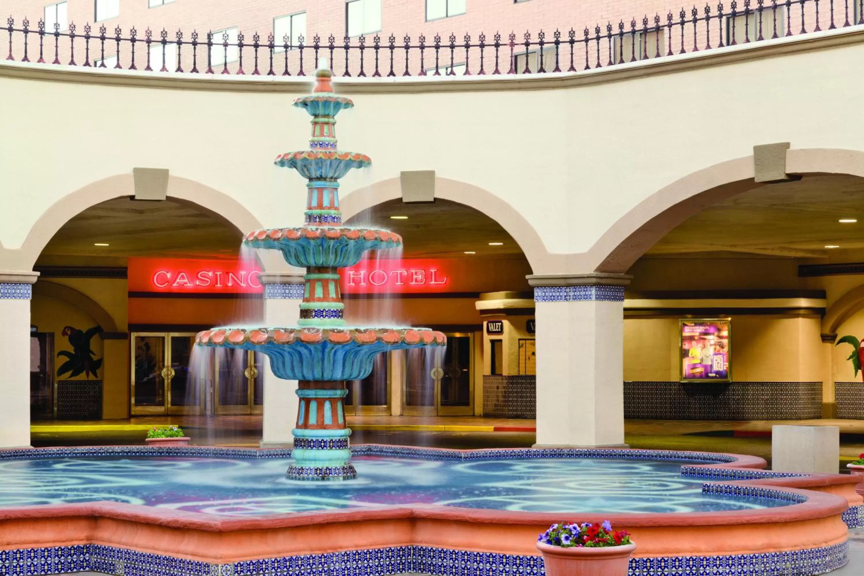 Decorative detail in Harrah's Laughlin, A Caesars Destination