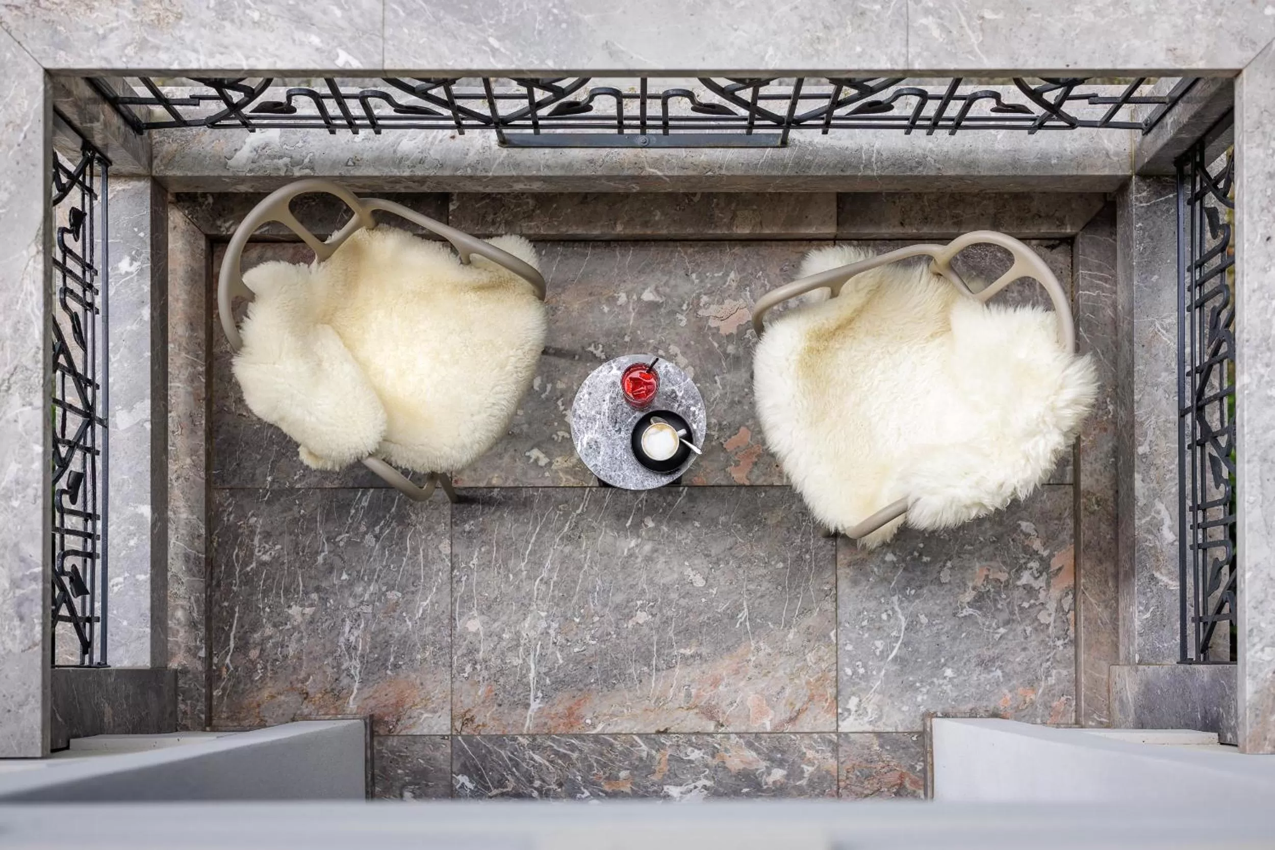 Bird's eye view in Boutique Hotel Sunrose 7 - Gourmet & SPA