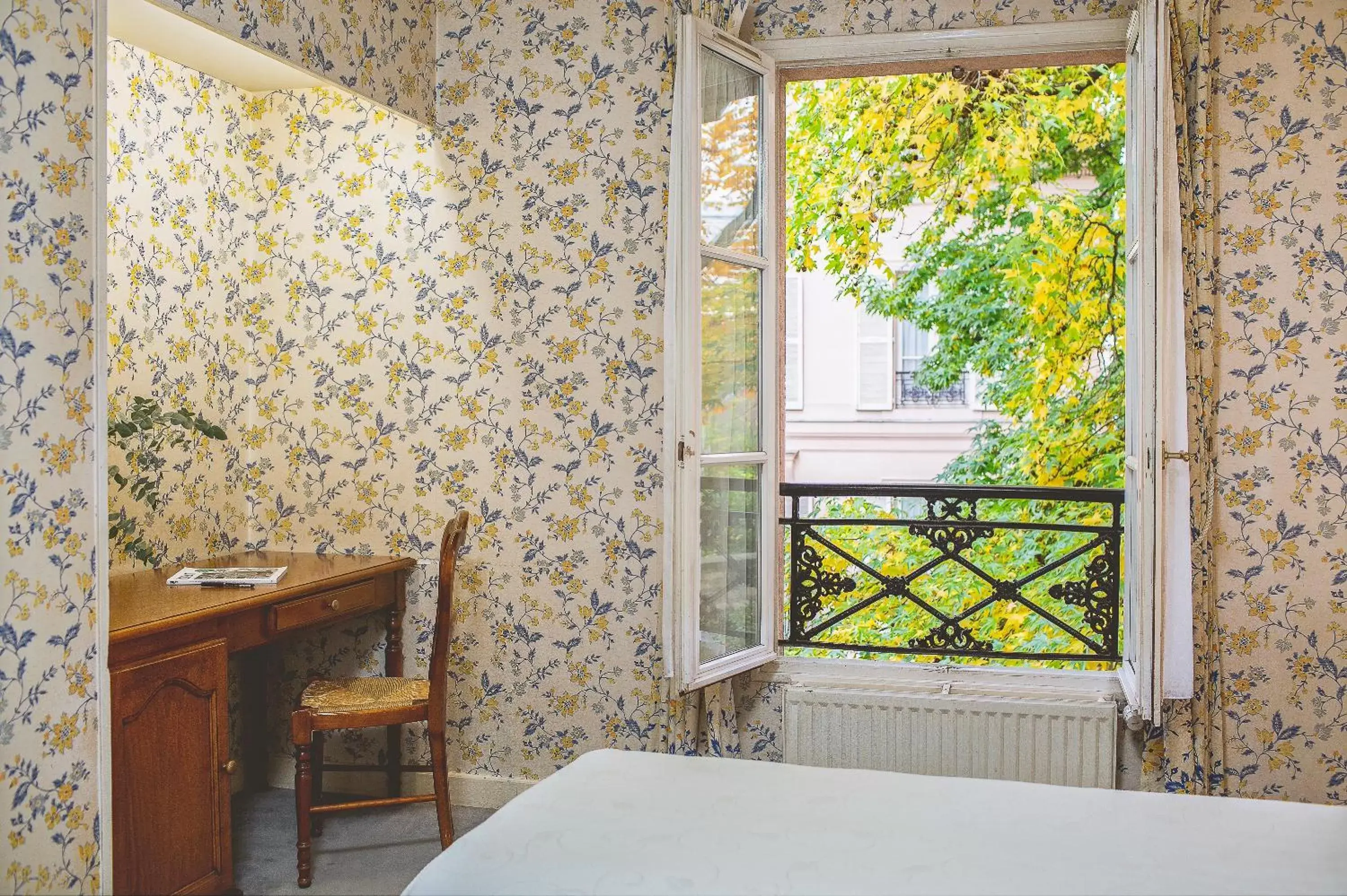 Superior Double Room with Garden View in Hotel des Grandes Ecoles Superior Double Room with Garden View in Hotel des Grandes Ecoles