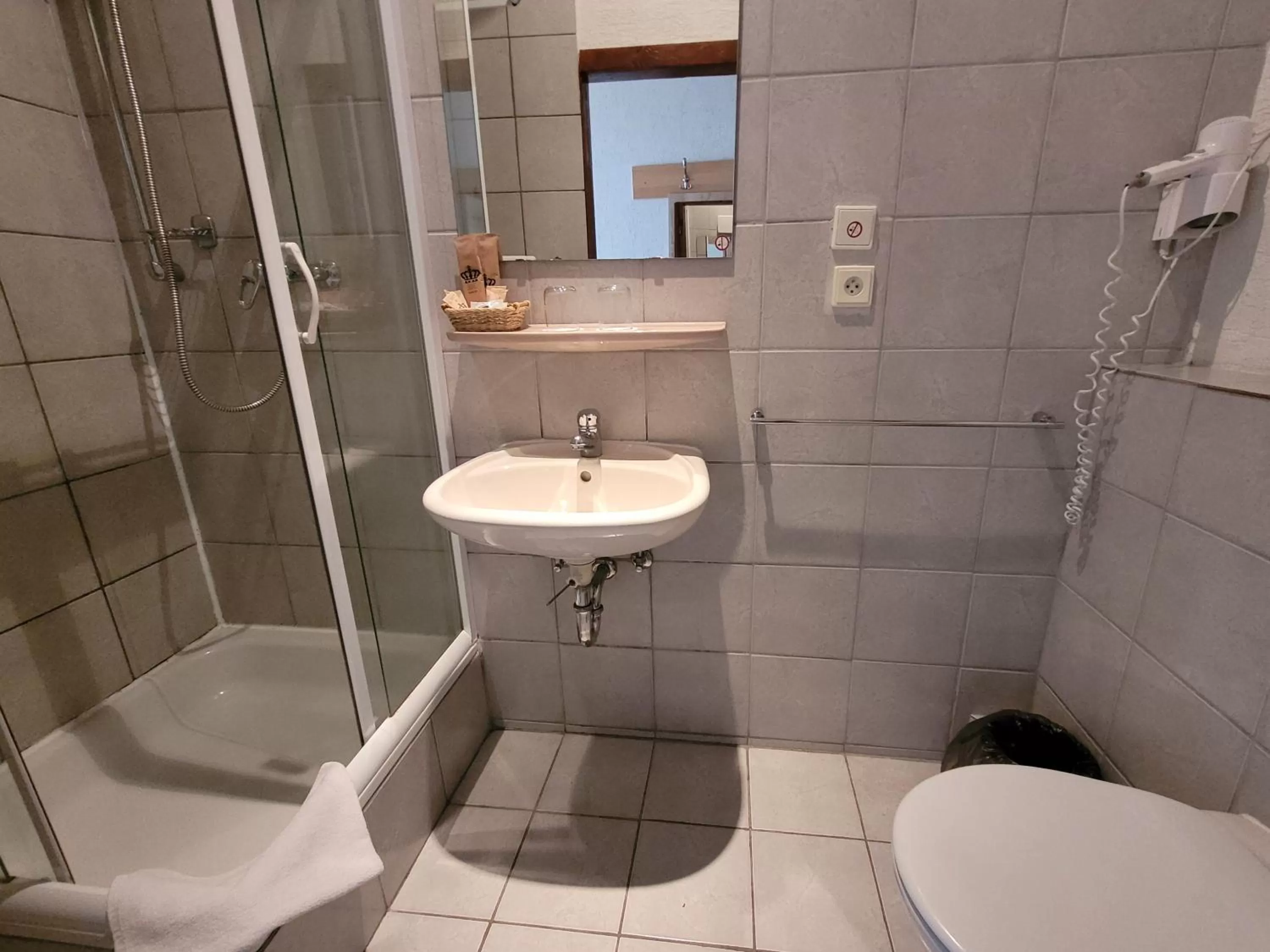 Bathroom in Hotel Koruna