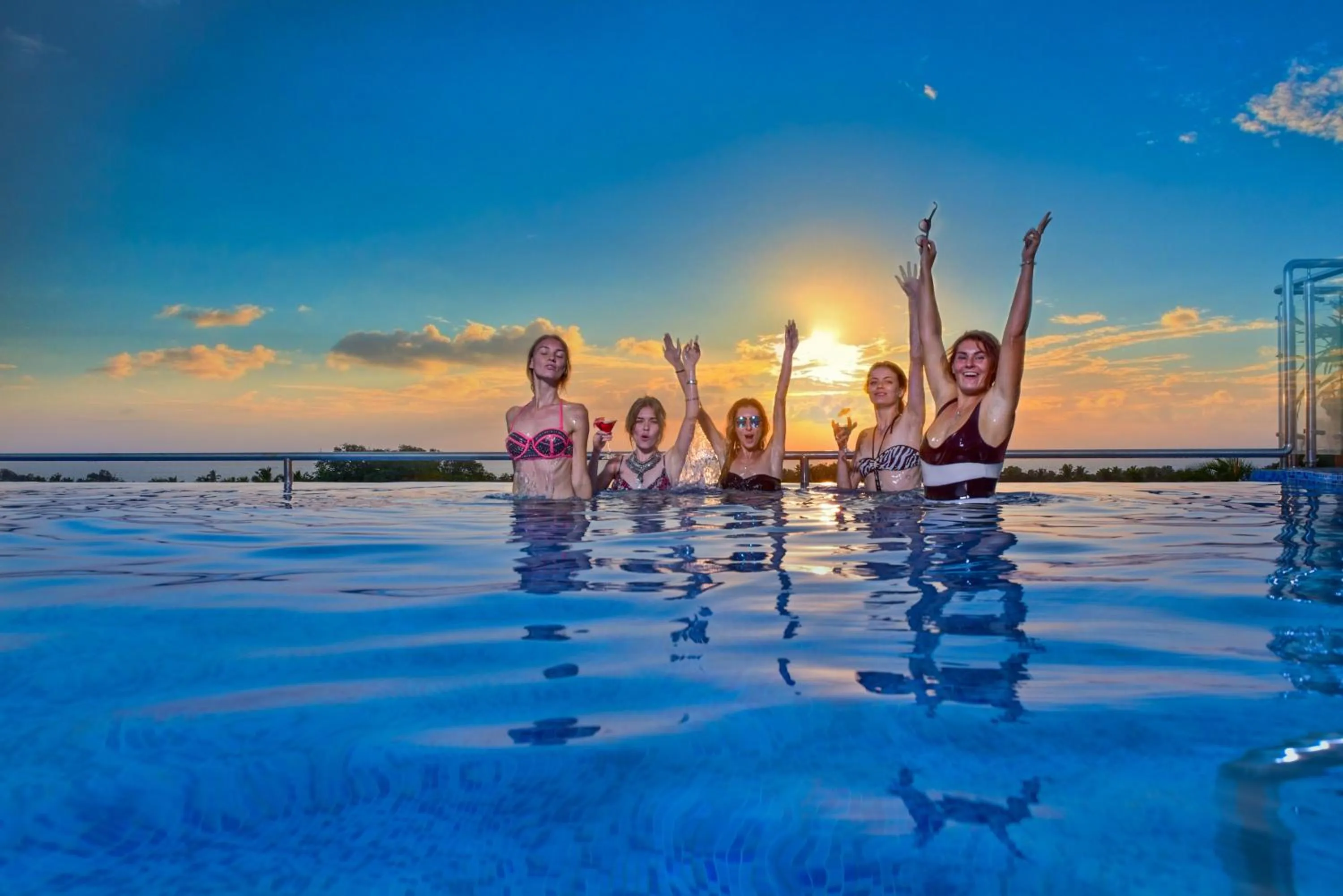 group of guests in Silver Sands Serenity Resort, Candolim