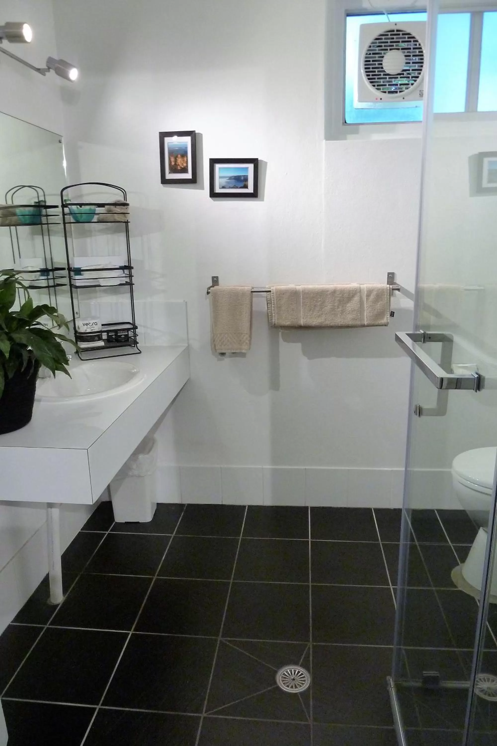 Bathroom in Sky Rider Motor Inn