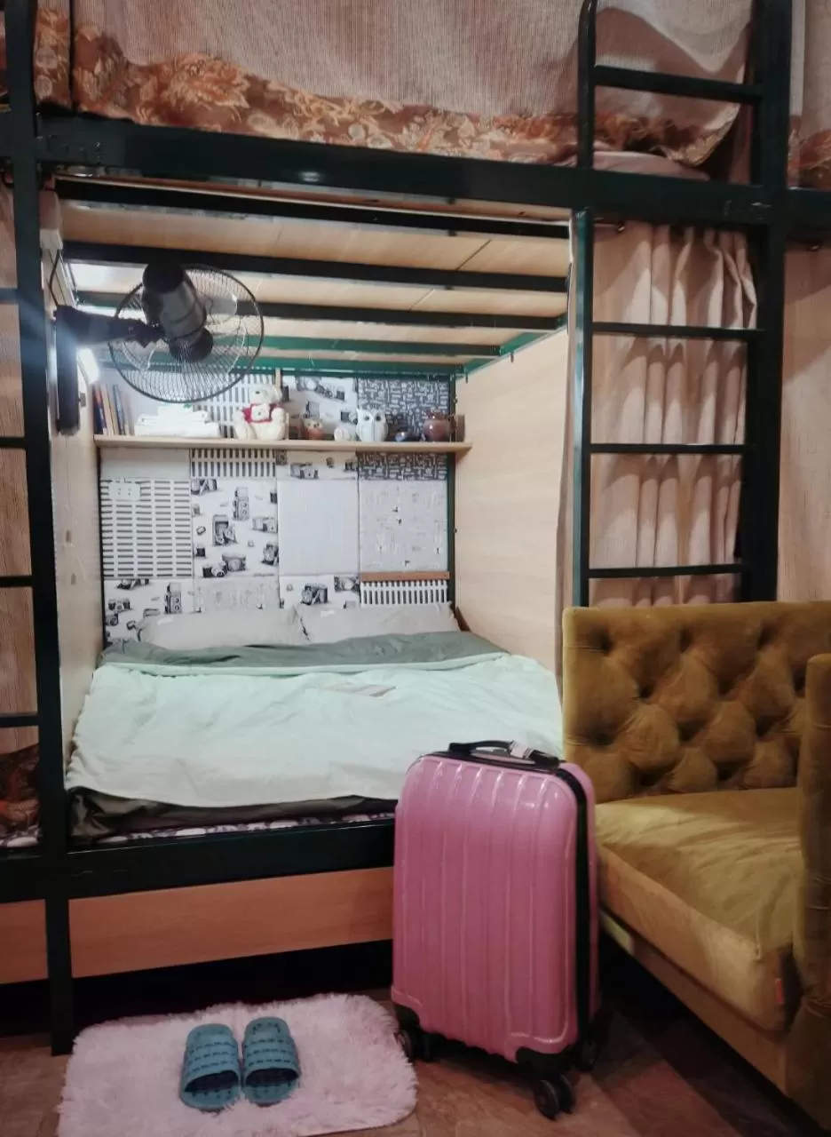 Bed in Auntie Liên's Homestay