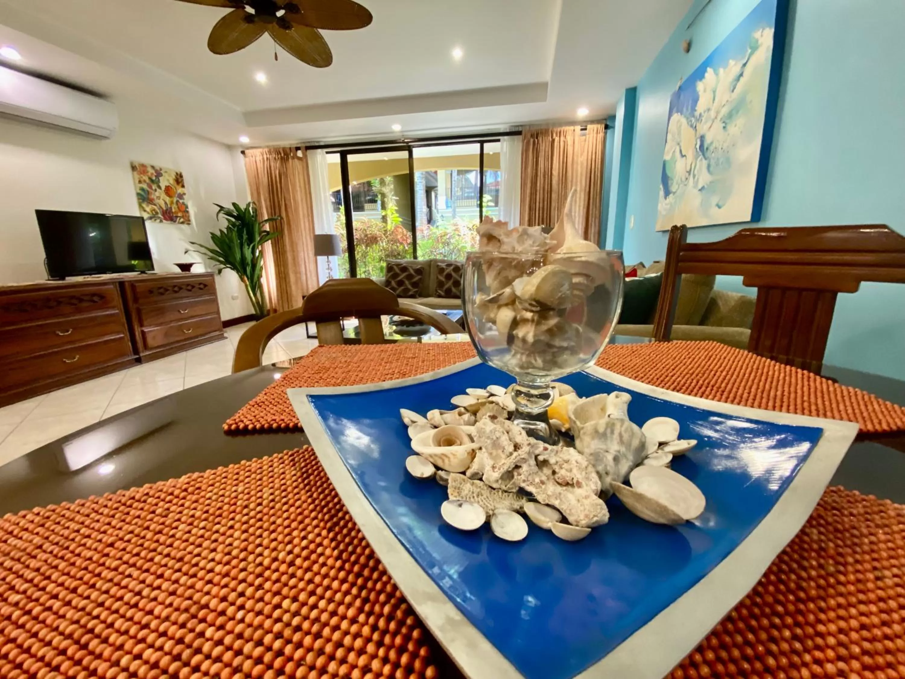 Dining area in Monte Carlo Luxury Condominiums
