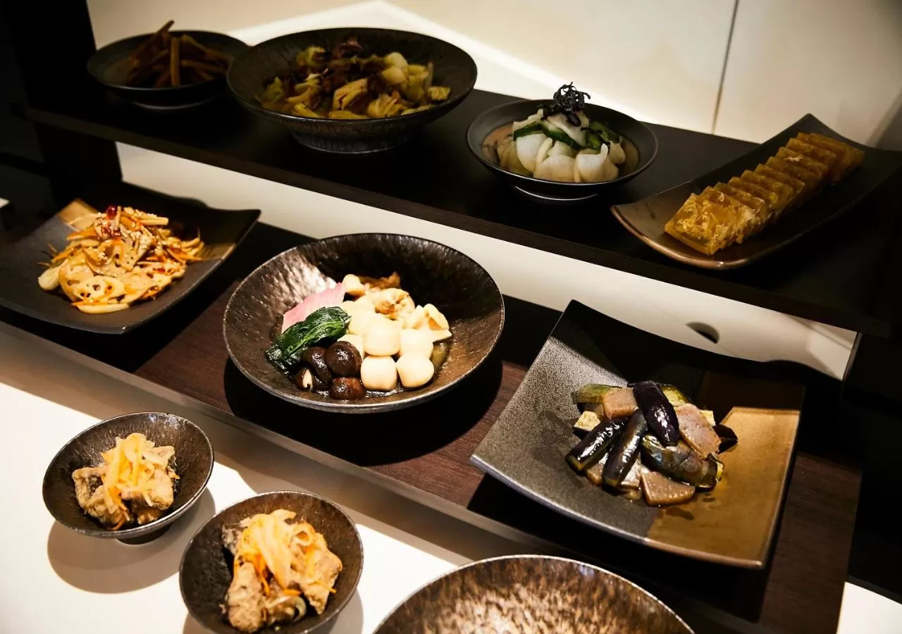 Buffet breakfast in Hotel Intergate Kanazawa