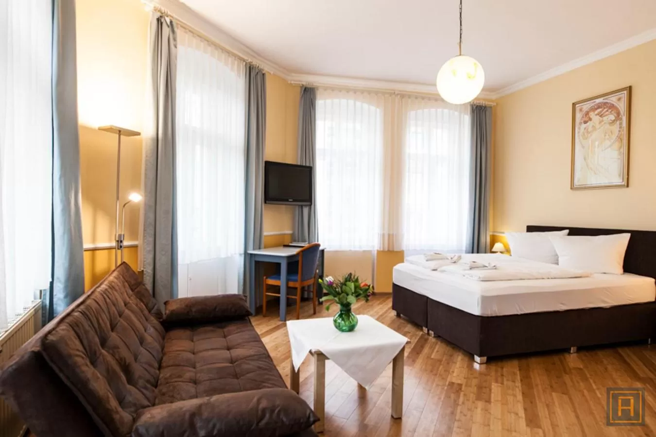 TV and multimedia, Bed in Hotel Silesia
