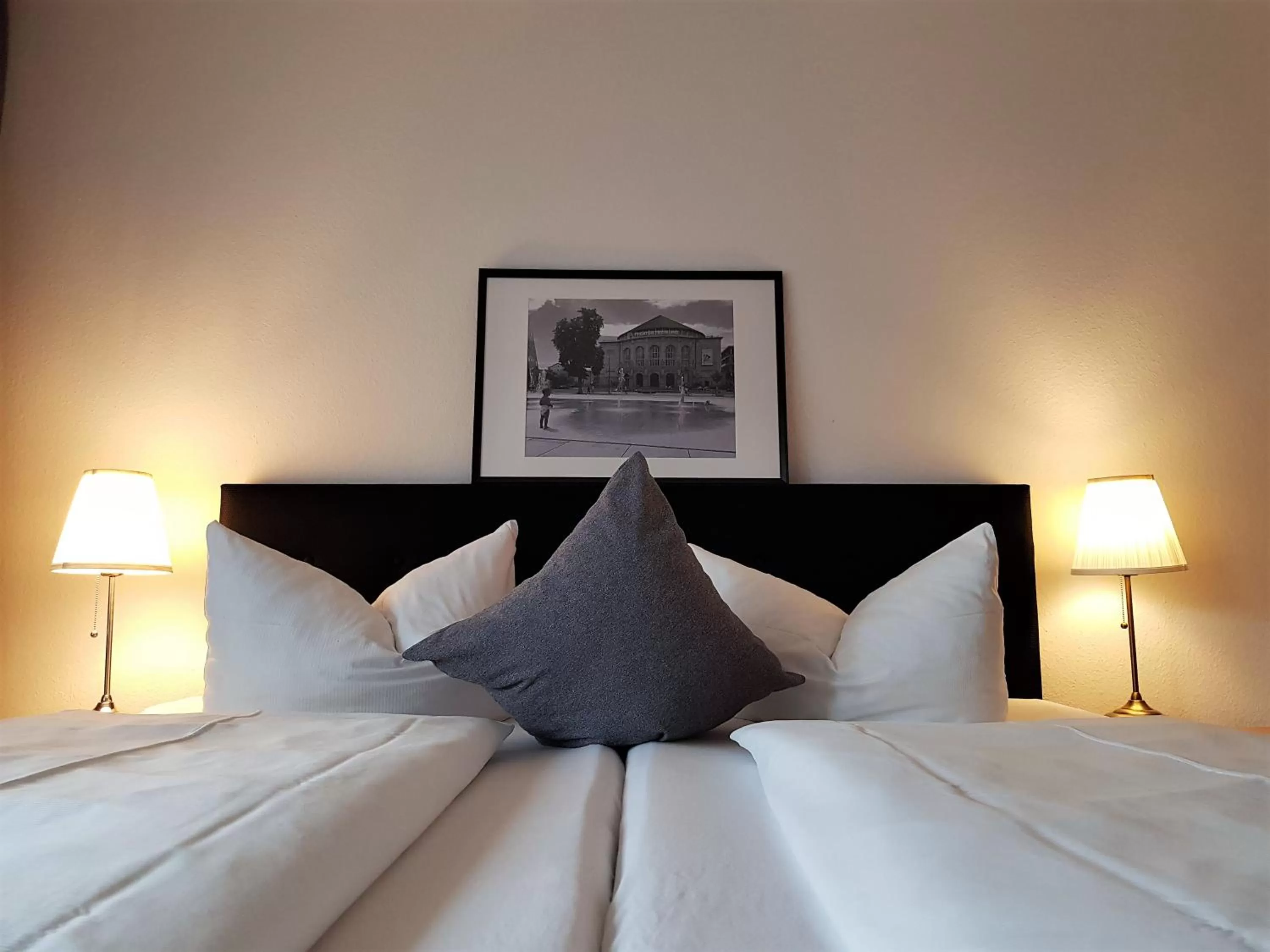 Photo of the whole room, Bed in Apart Hotel Freiburg