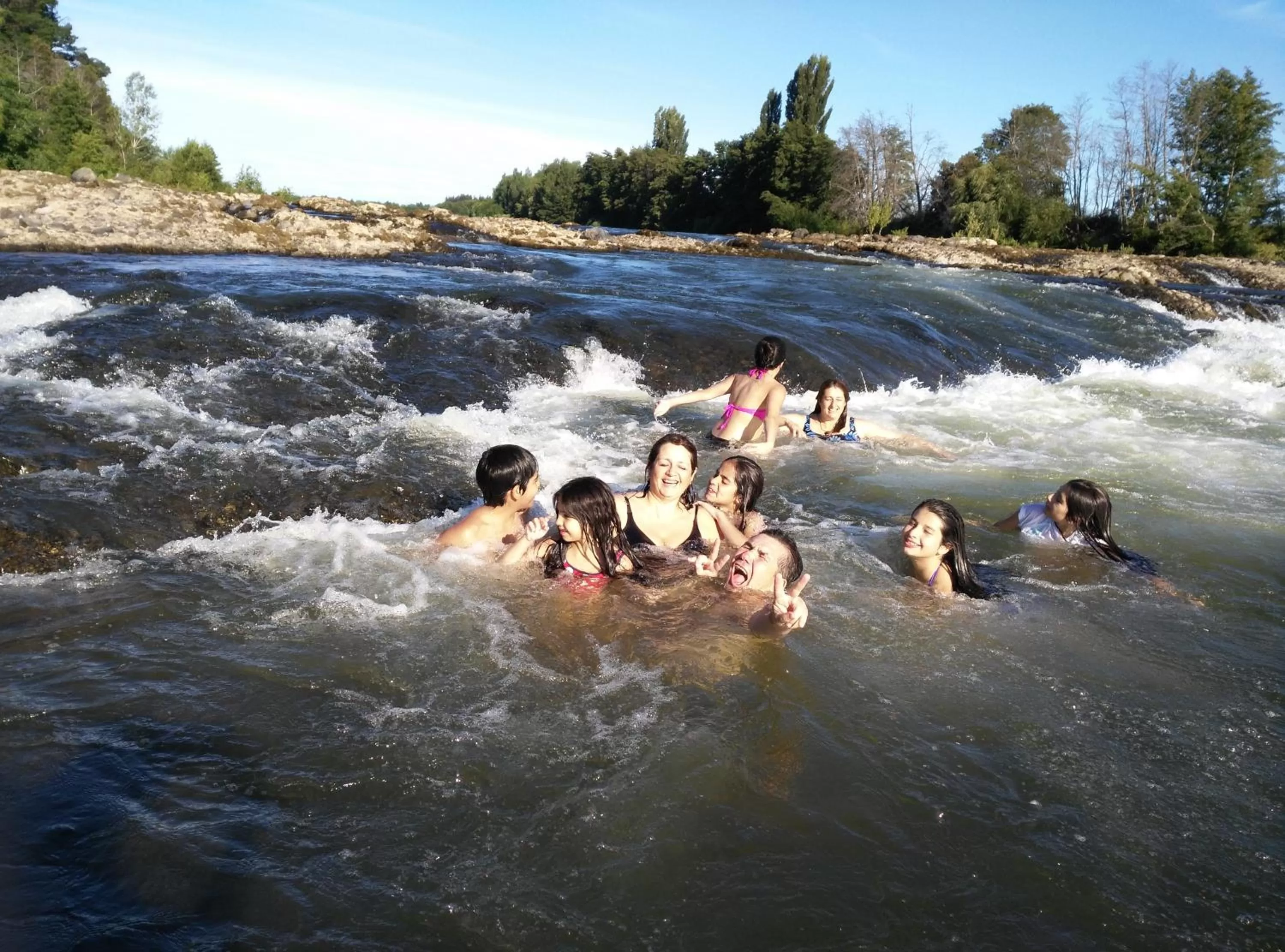 Property building, Guests in Coyunche Cabañas y Camping Laja & San Rosendo