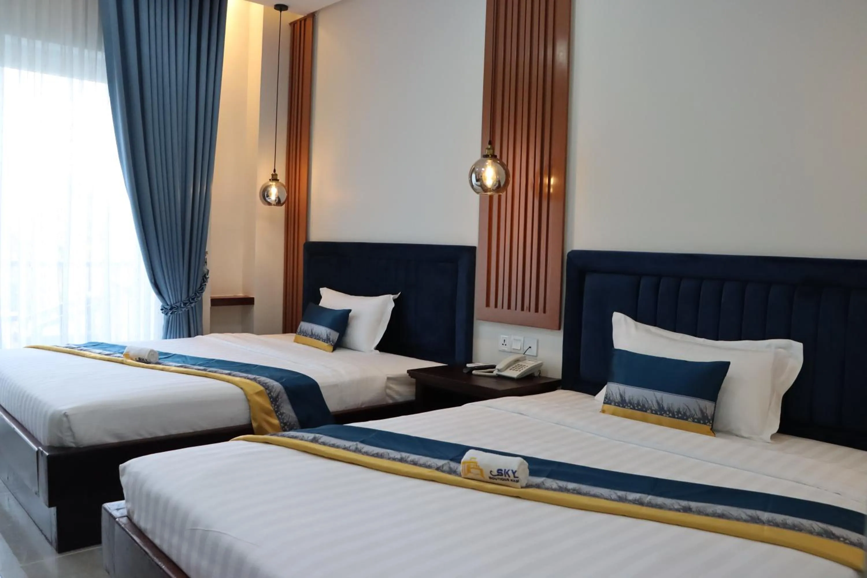 Bedroom in Sky Boutique Kampot