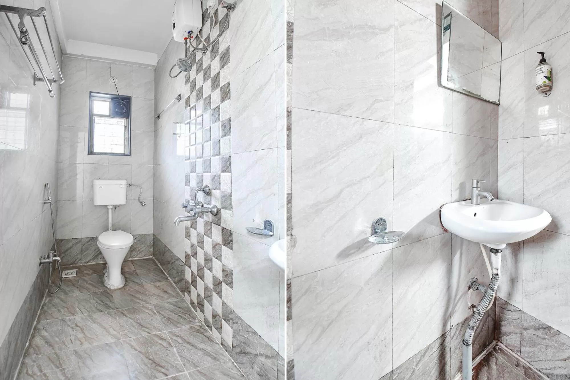 Bathroom in FabExpress Galaxy Apartments - Lohegaon chowk