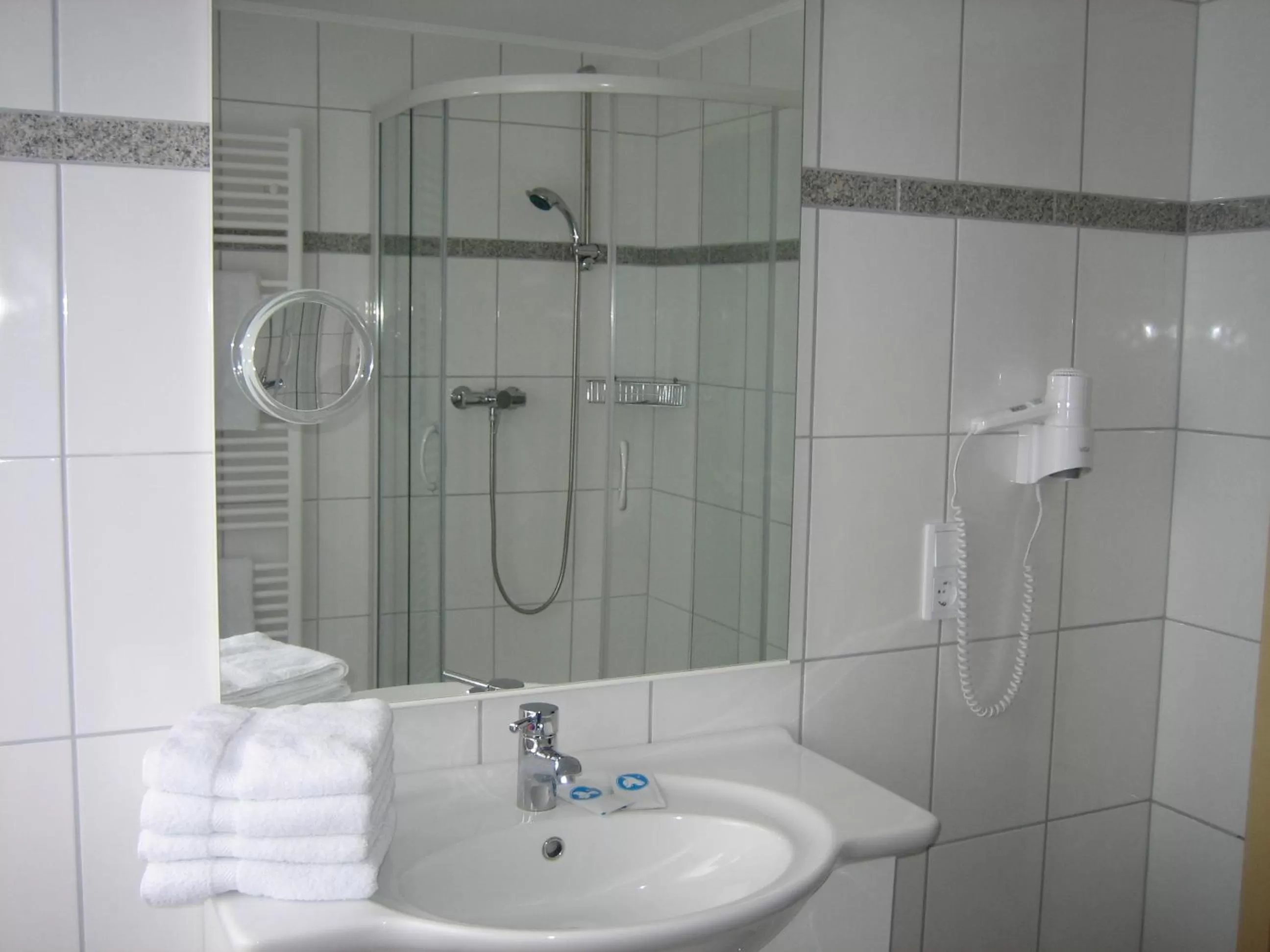 Bathroom in Hotel Lindenhof