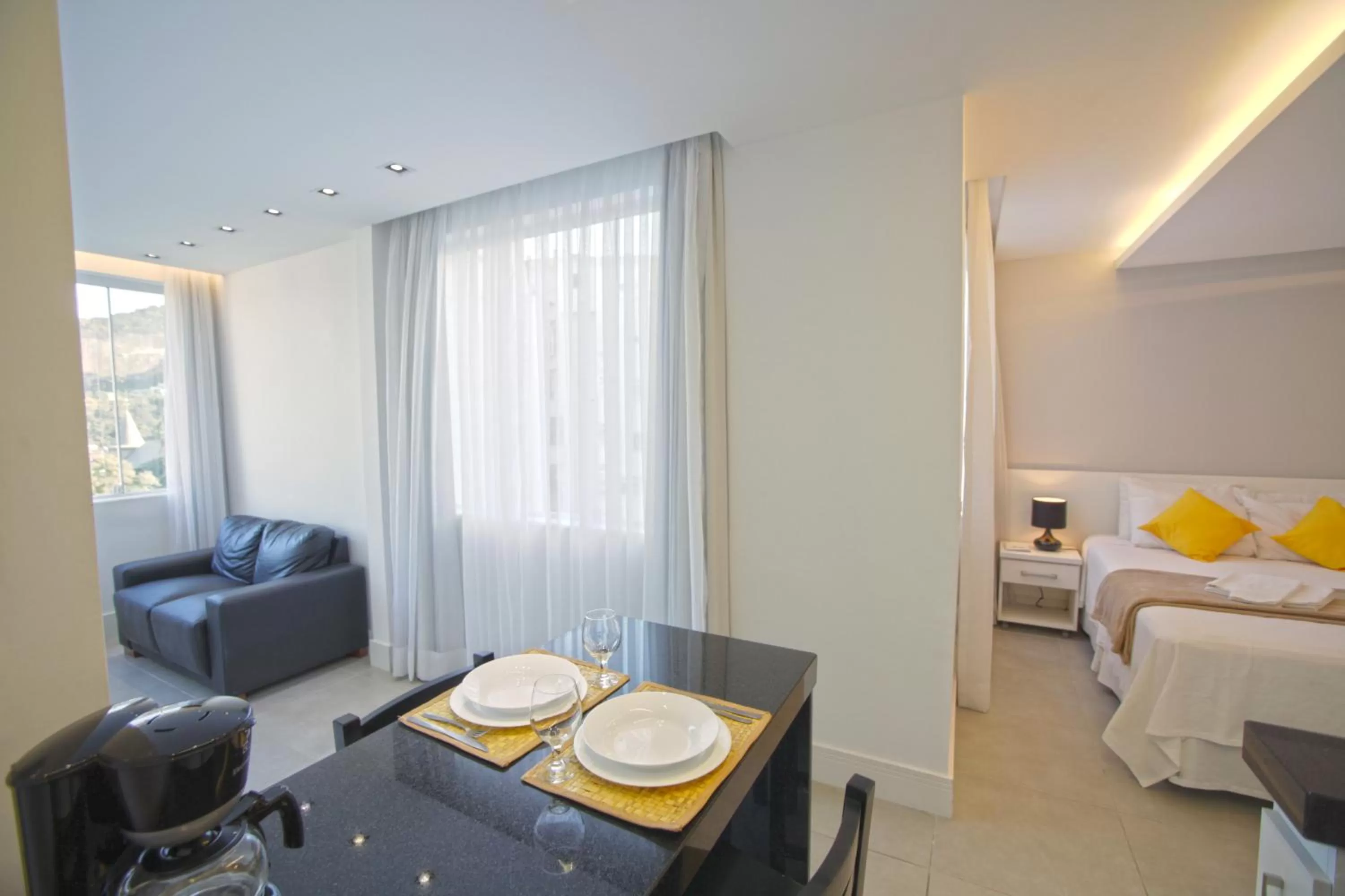 Kitchen or kitchenette in Sugar Loft Apartments